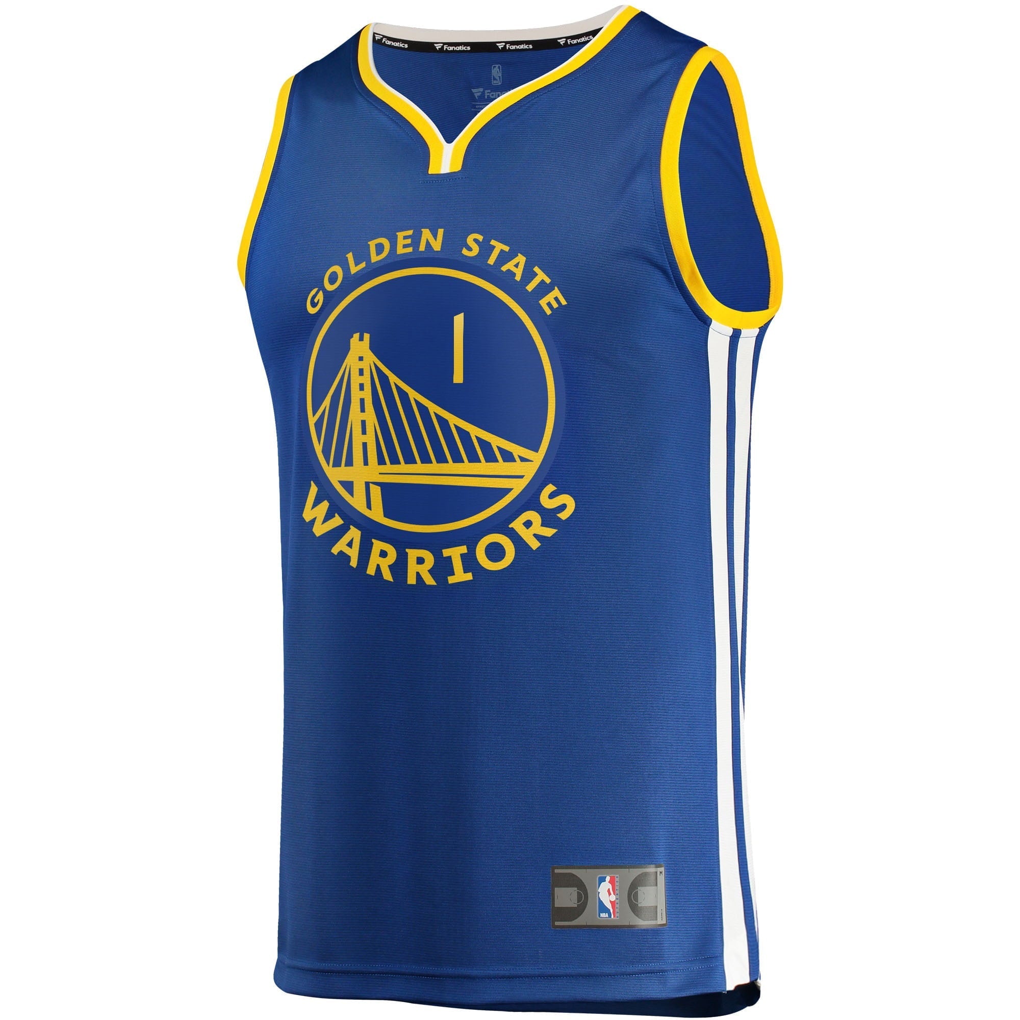 Men's Fanatics Branded JaMychal Green Blue Golden State Warriors Fast Break Replica Jersey - Icon Edition
