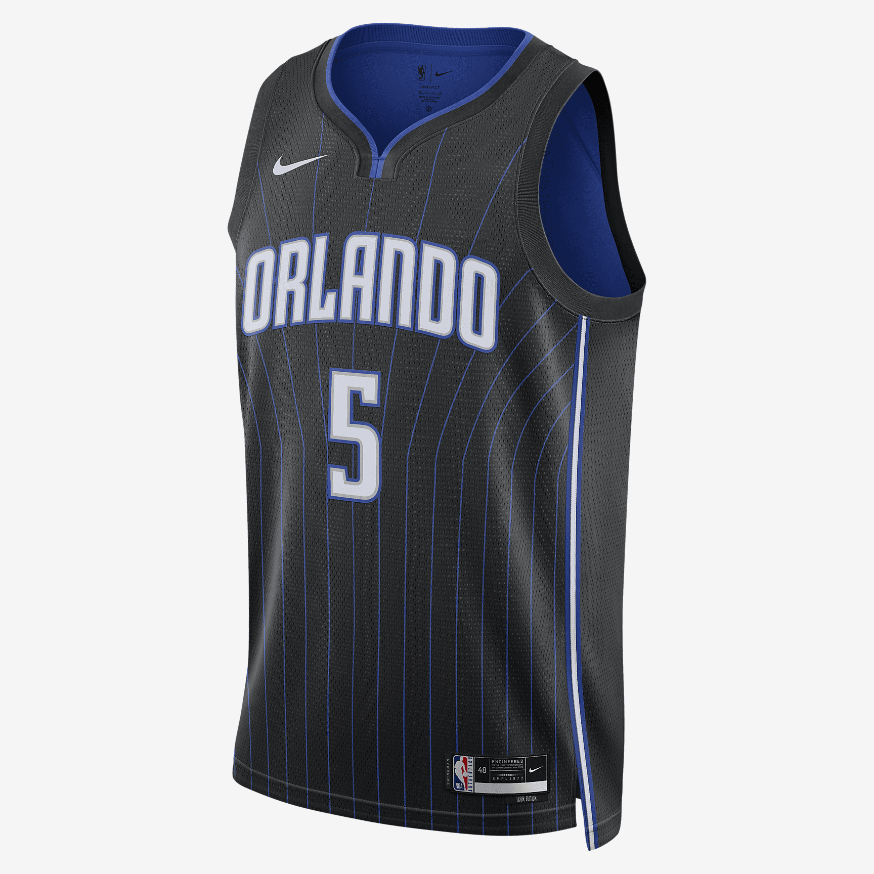 Orlando Magic Icon Edition 2022/23 Nike Dri-FIT NBA Swingman Jersey - Black