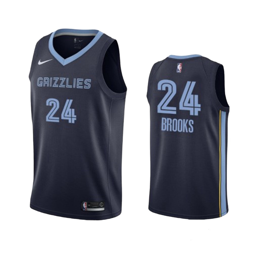 Men's Memphis Grizzlies Dillon Brooks Icon Edition Jersey - Navy