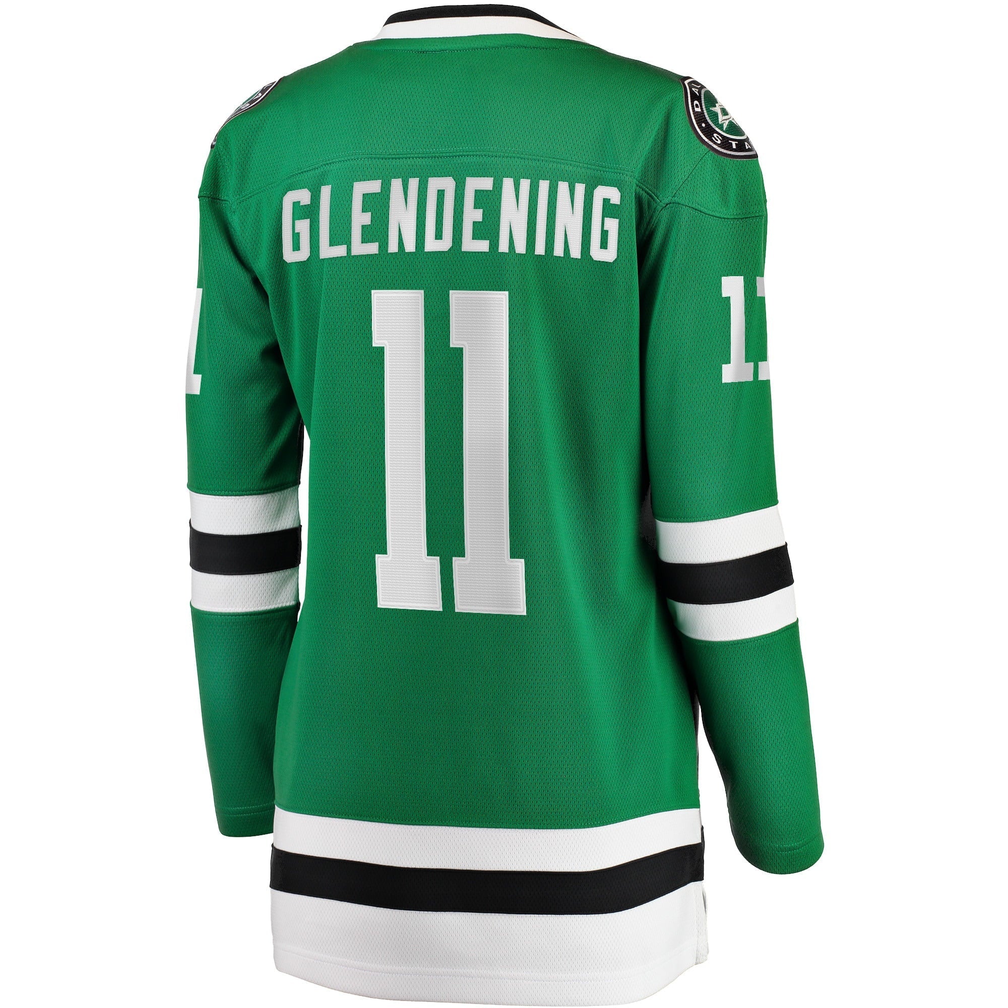 Women's Fanatics Branded Luke Glendening Kelly Green Dallas Stars Home Breakaway Player Jersey