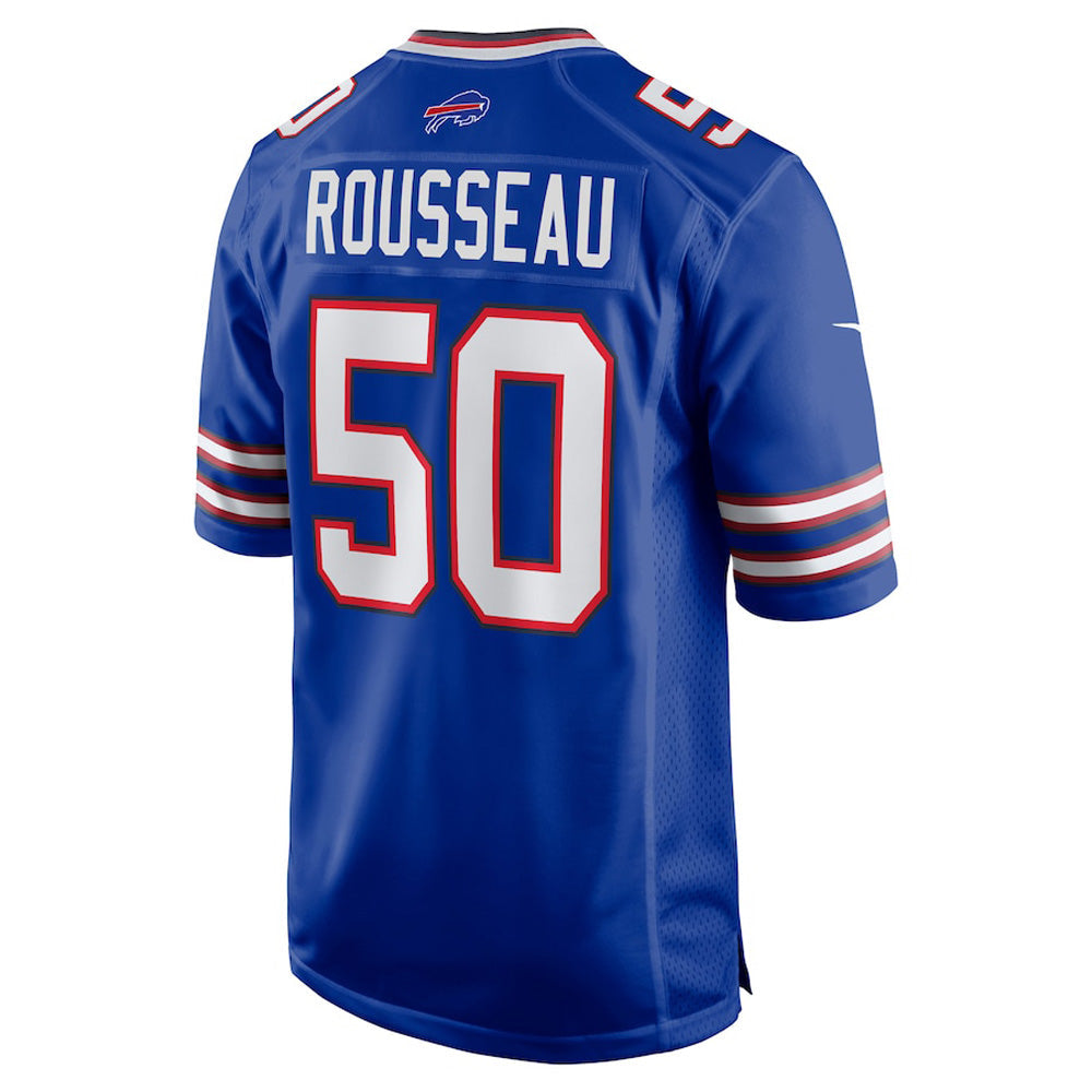 Youth Buffalo Bills Gregory Rousseau Game Jersey - Royal