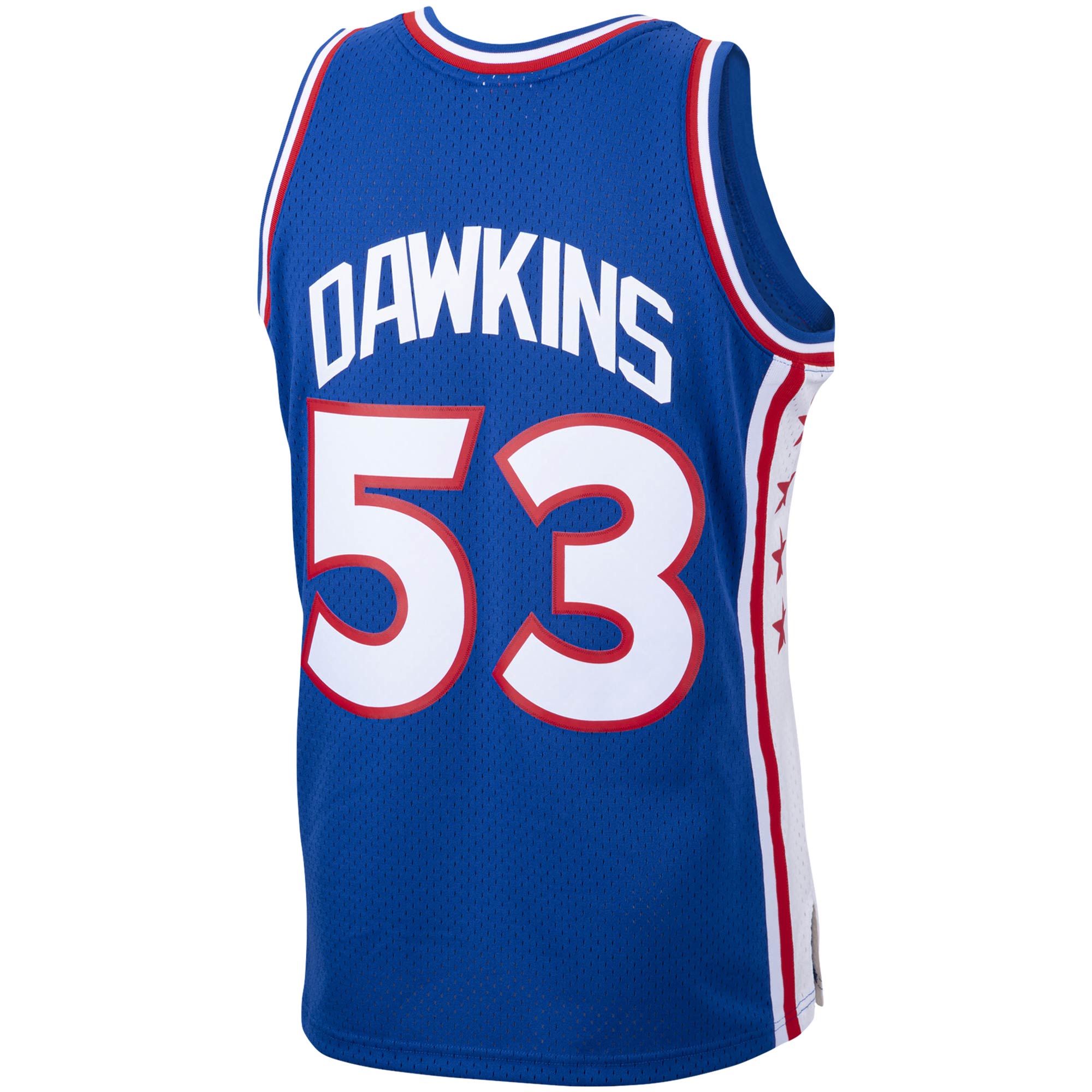 Darryl Dawkins Philadelphia 76ers Mitchell & Ness Hardwood Classics Swingman Jersey - Royal