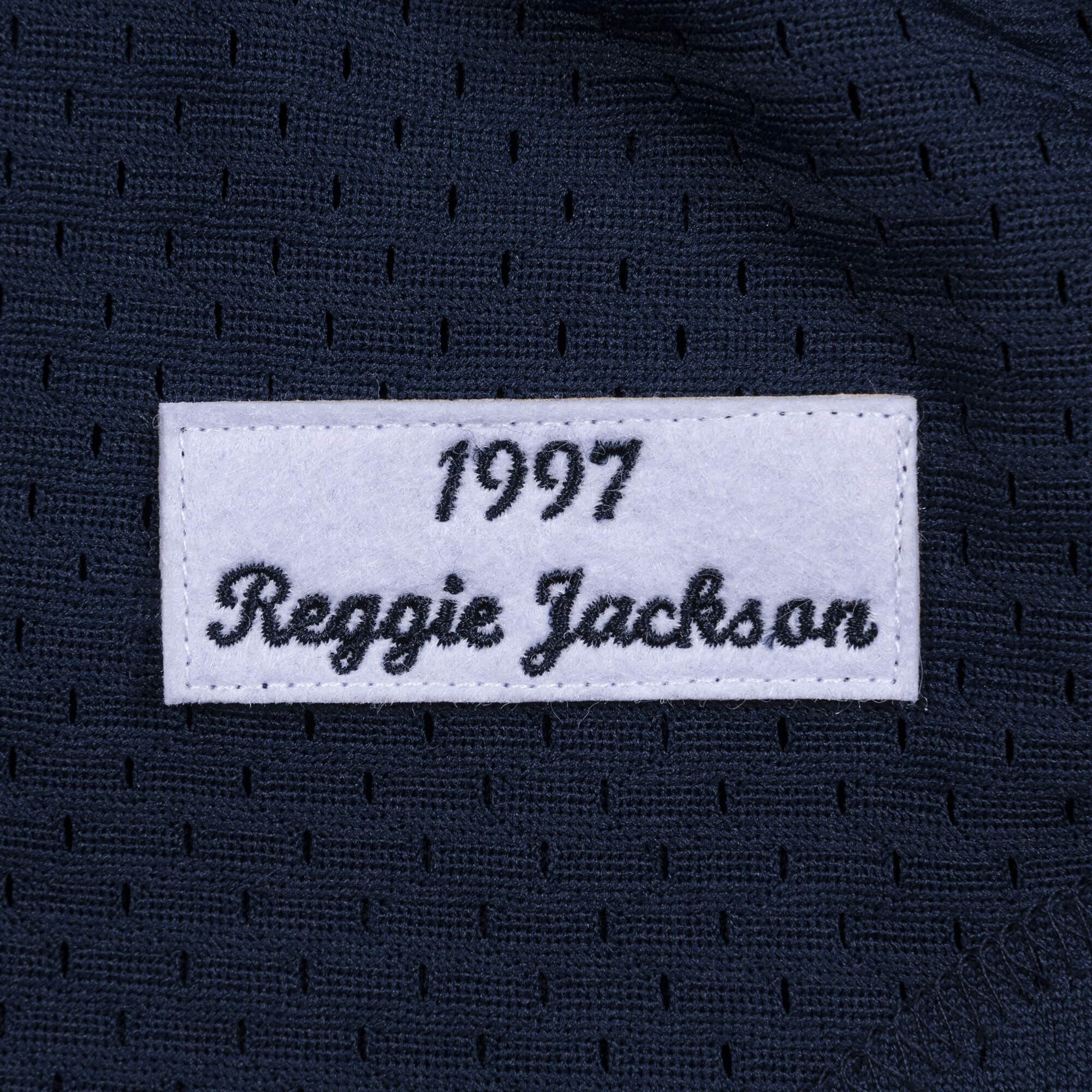 Authentic BP Jersey New York Yankees 1997 Reggie Jackson