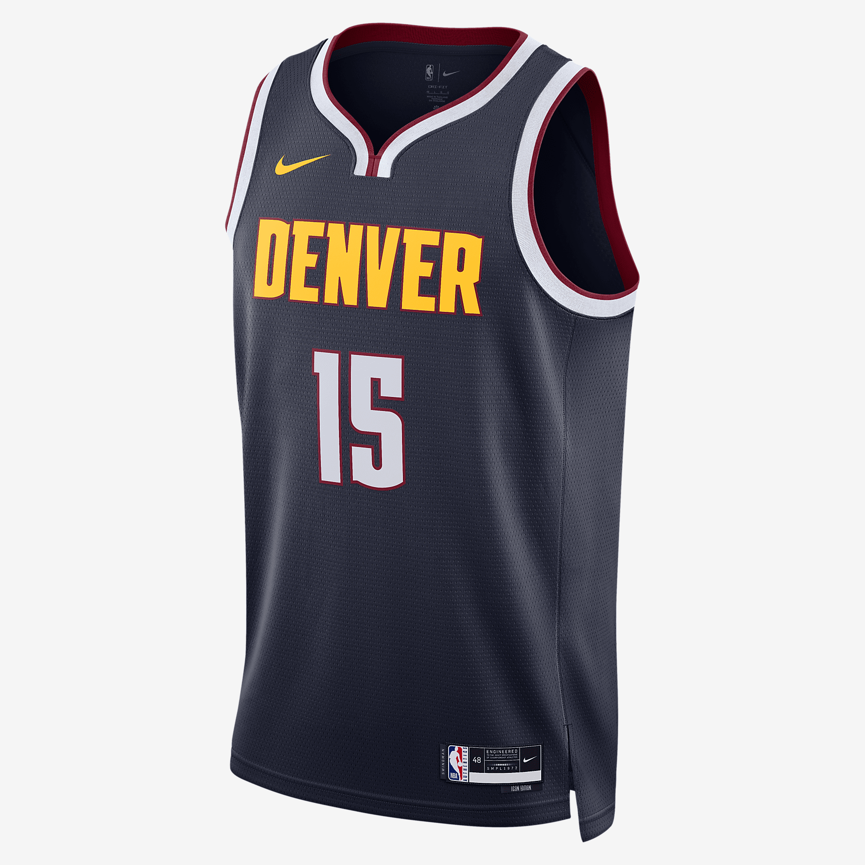 Denver Nuggets Icon Edition 2022/23 Nike Dri-FIT NBA Swingman Jersey - College Navy