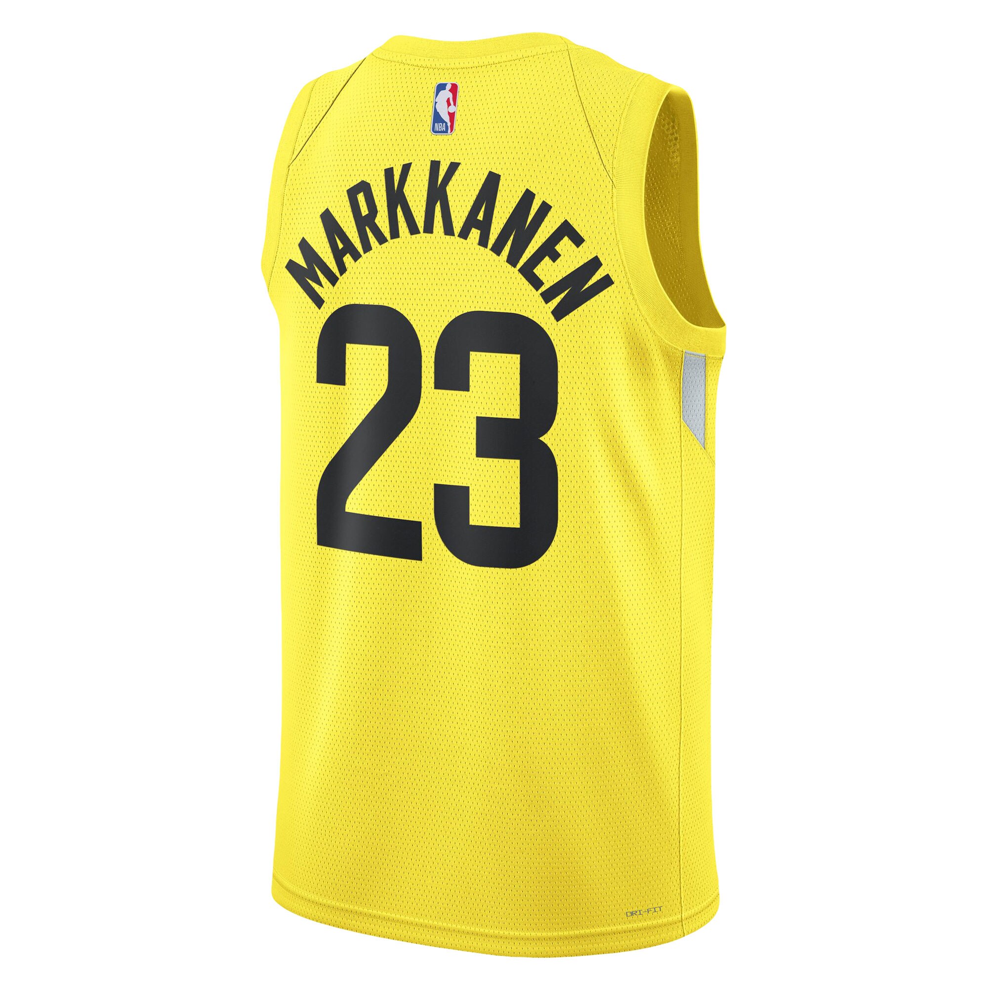 Lauri Markkanen Utah Jazz Nike Unisex Swingman Jersey - Association Edition - Gold