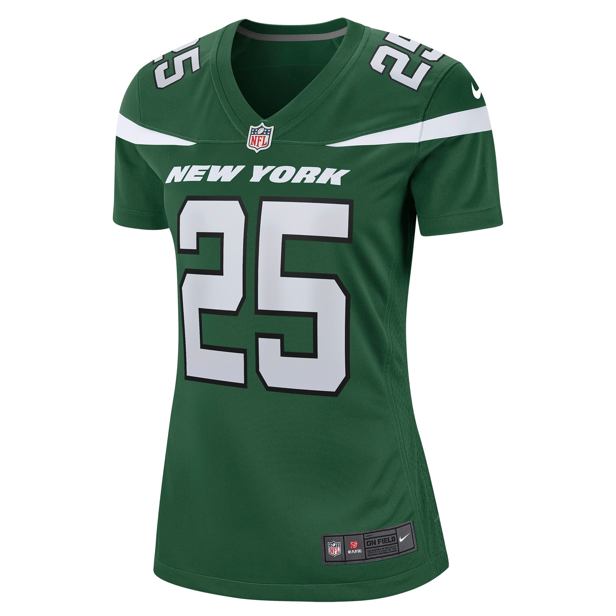 Women's Nike Ty Johnson Gotham Green New York Jets Game Jersey