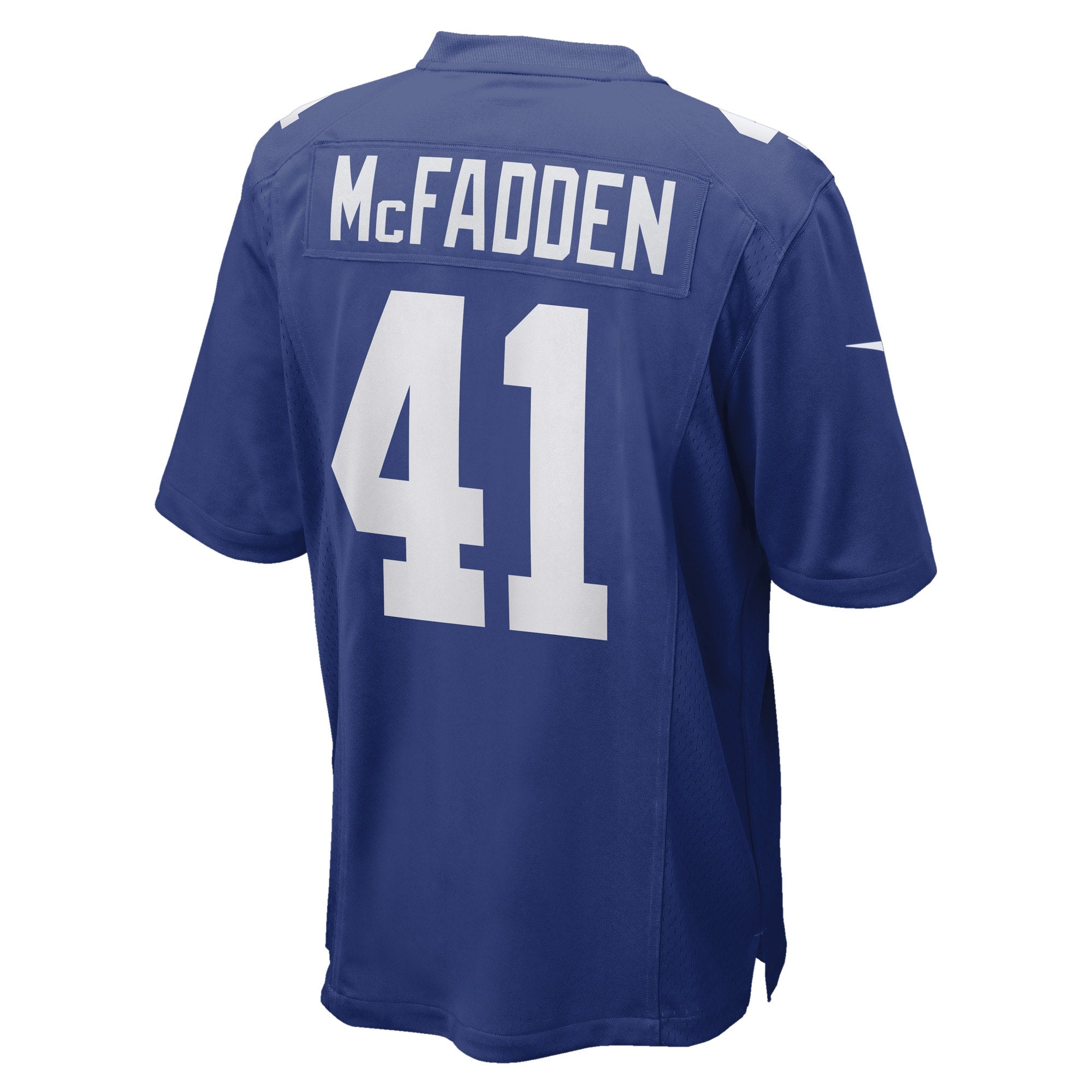 Men's Nike Micah McFadden Royal New York Giants Game Player Jersey