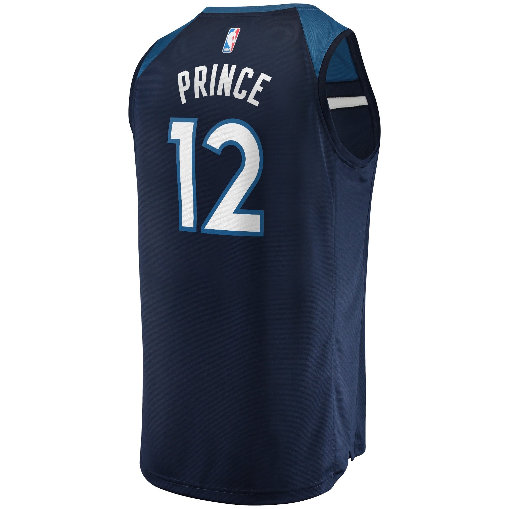 Youth Fanatics Branded Taurean Prince Navy Minnesota Timberwolves 2021/22 Fast Break Replica Jersey - Icon Edition