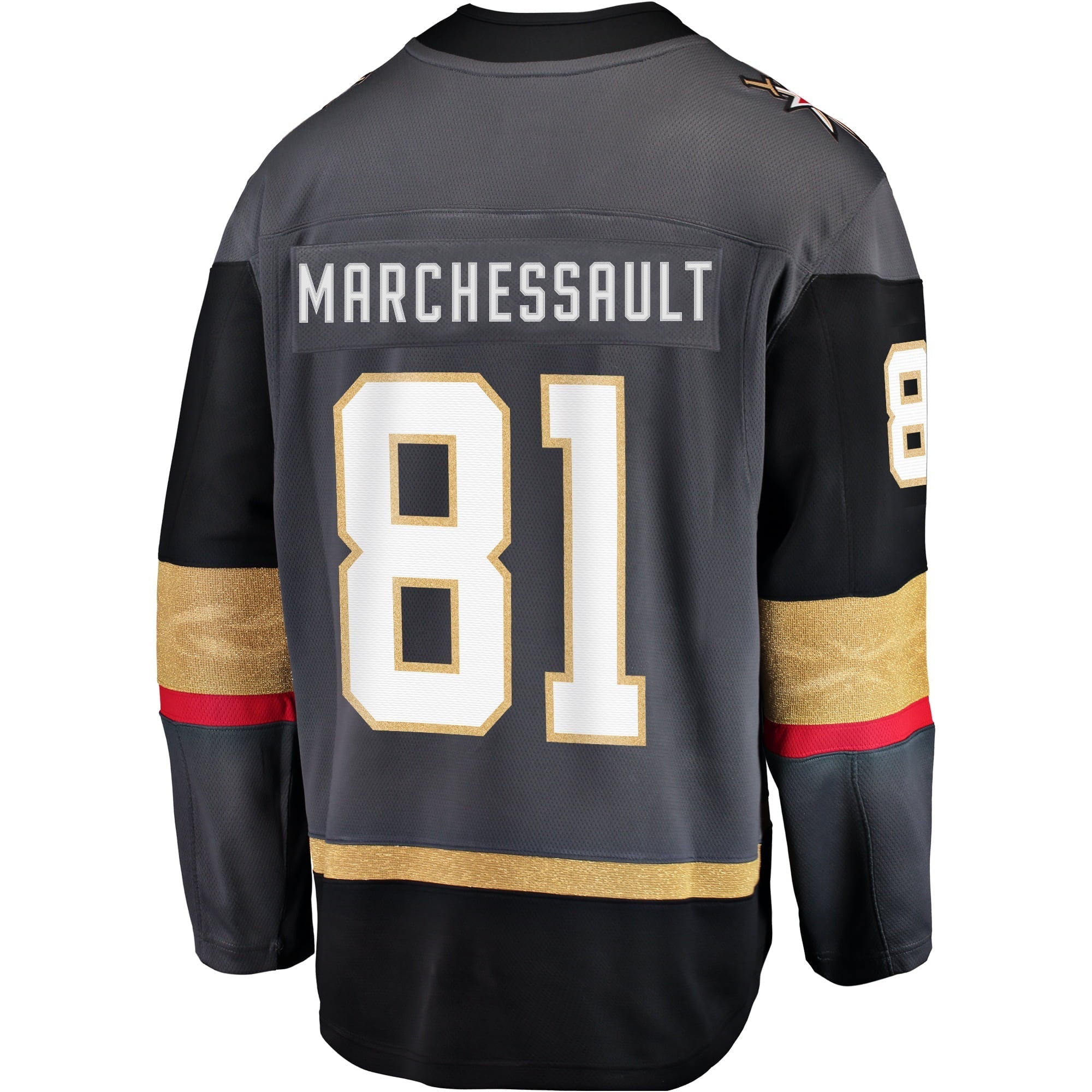 Men's Fanatics Branded Jonathan Marchessault Vegas Golden Knights Gray Alternate Breakaway Player Jersey