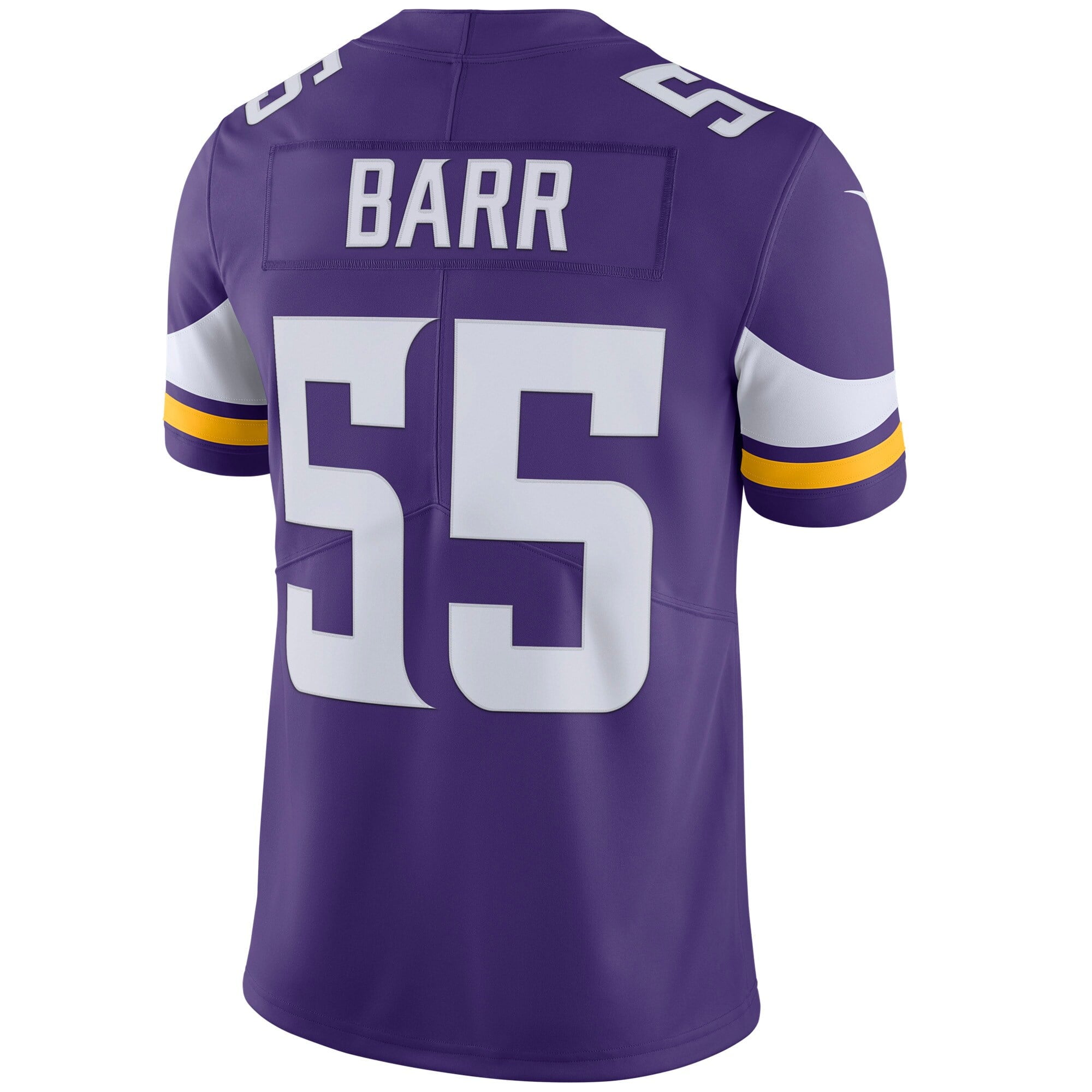 Men's Nike Anthony Barr Purple Minnesota Vikings Vapor Untouchable Limited Player Jersey