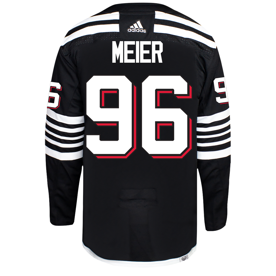Timo Meier New Jersey Devils Adidas Primegreen Authentic NHL Hockey Jersey