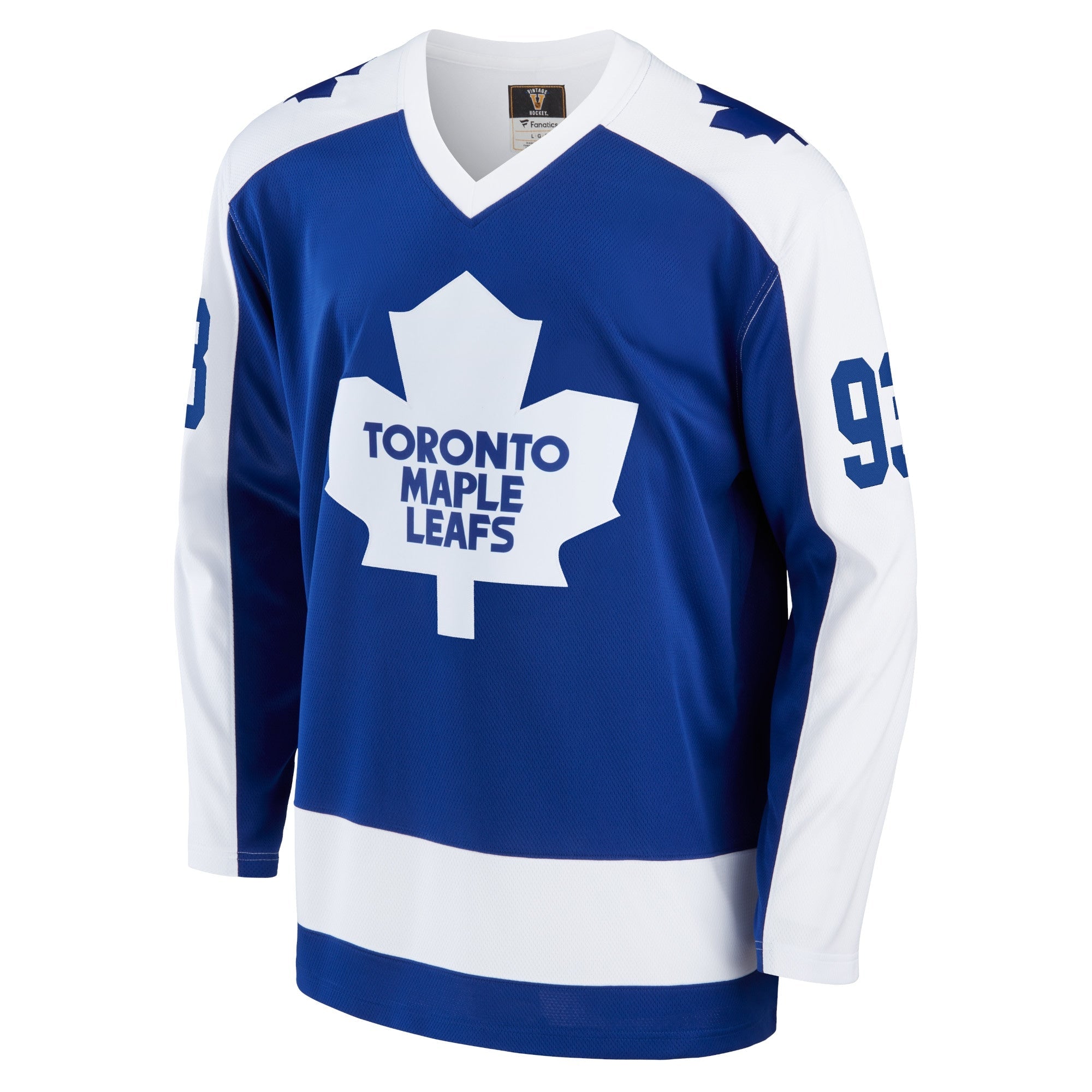 Men's Fanatics Branded Doug Gilmour Blue Toronto Maple Leafs Breakaway Retired Player Jersey