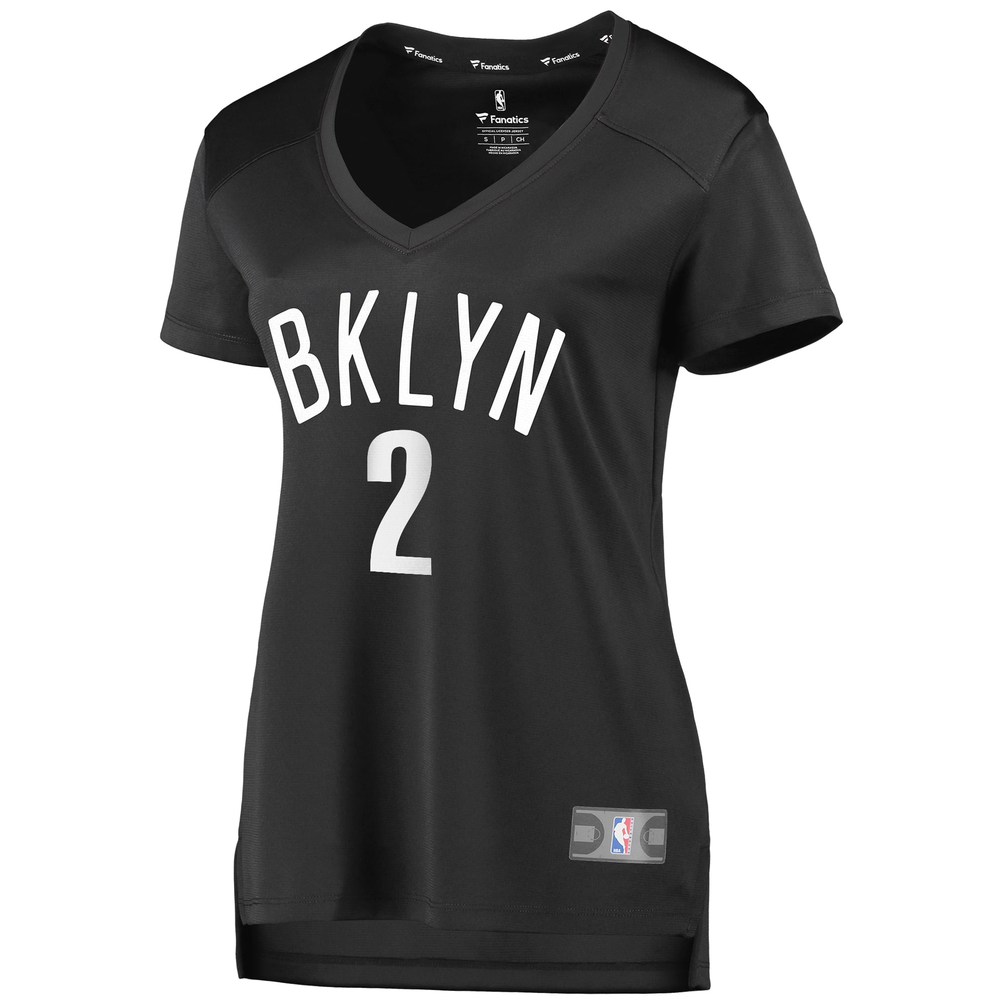 Women's Fanatics Branded Taurean Prince Charcoal Brooklyn Nets Fast Break Replica Jersey - Statement Edition