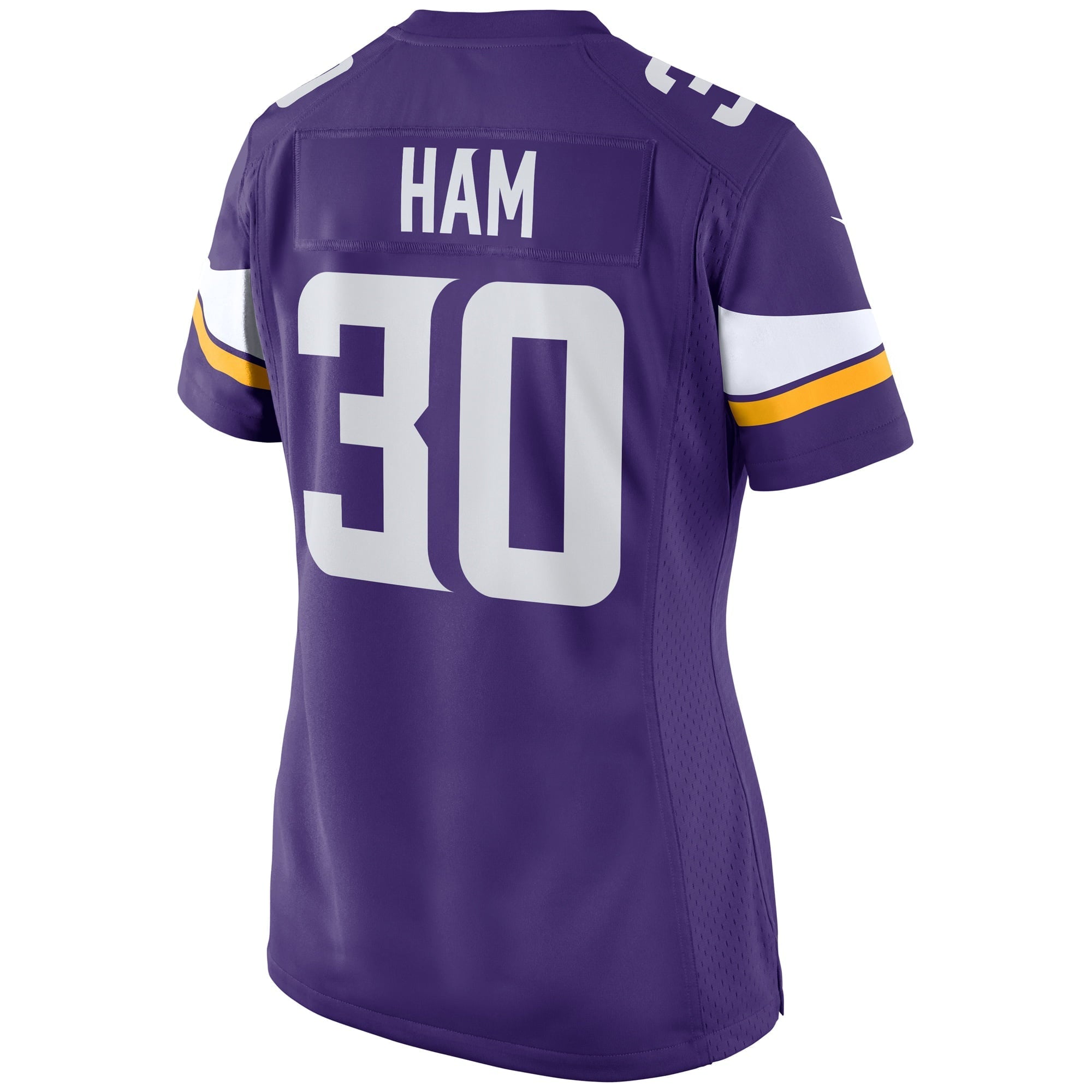 Women's Nike C.J. Ham Purple Minnesota Vikings Game Jersey
