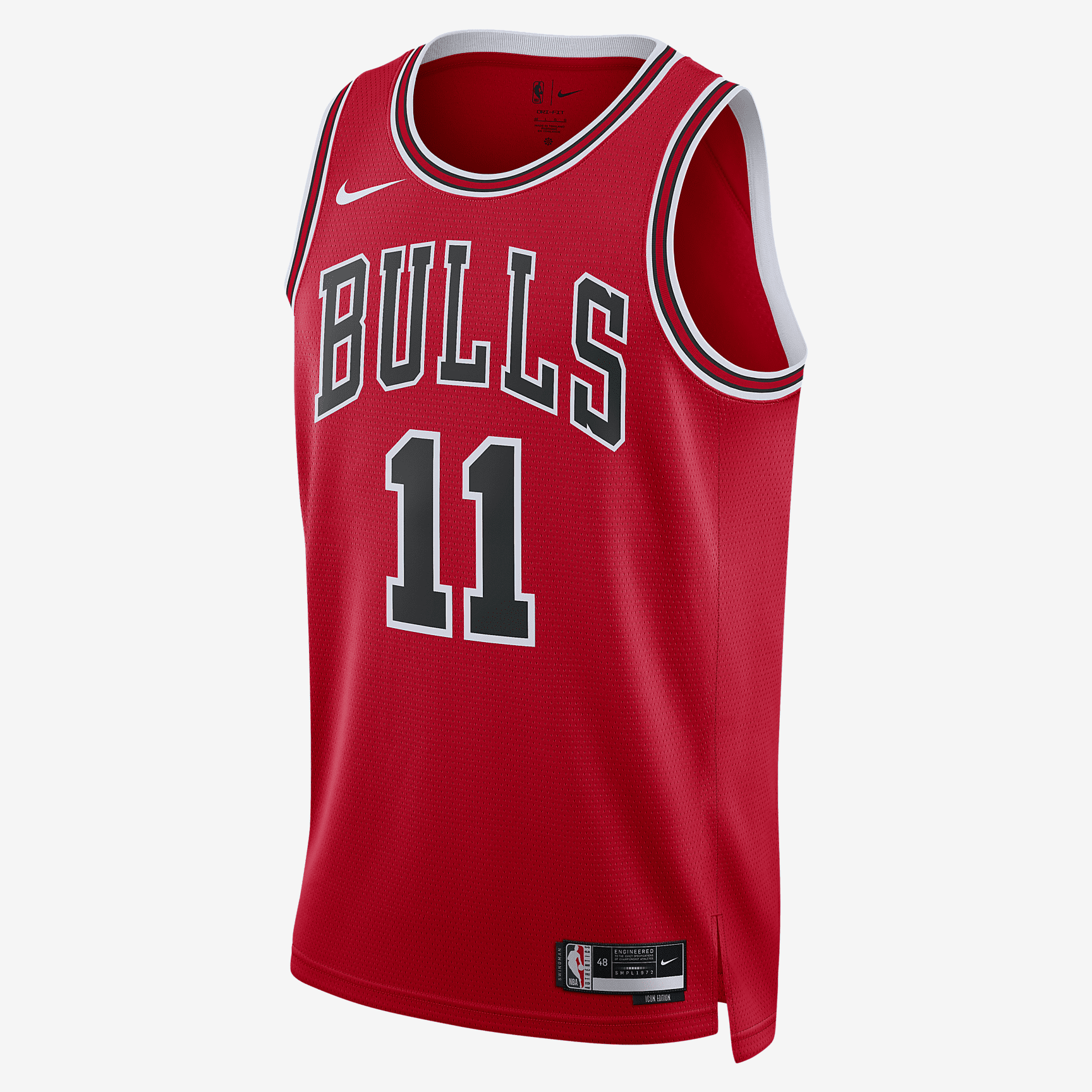 Chicago Bulls Icon Edition 2022/23 Nike Dri-FIT NBA Swingman Jersey - University Red