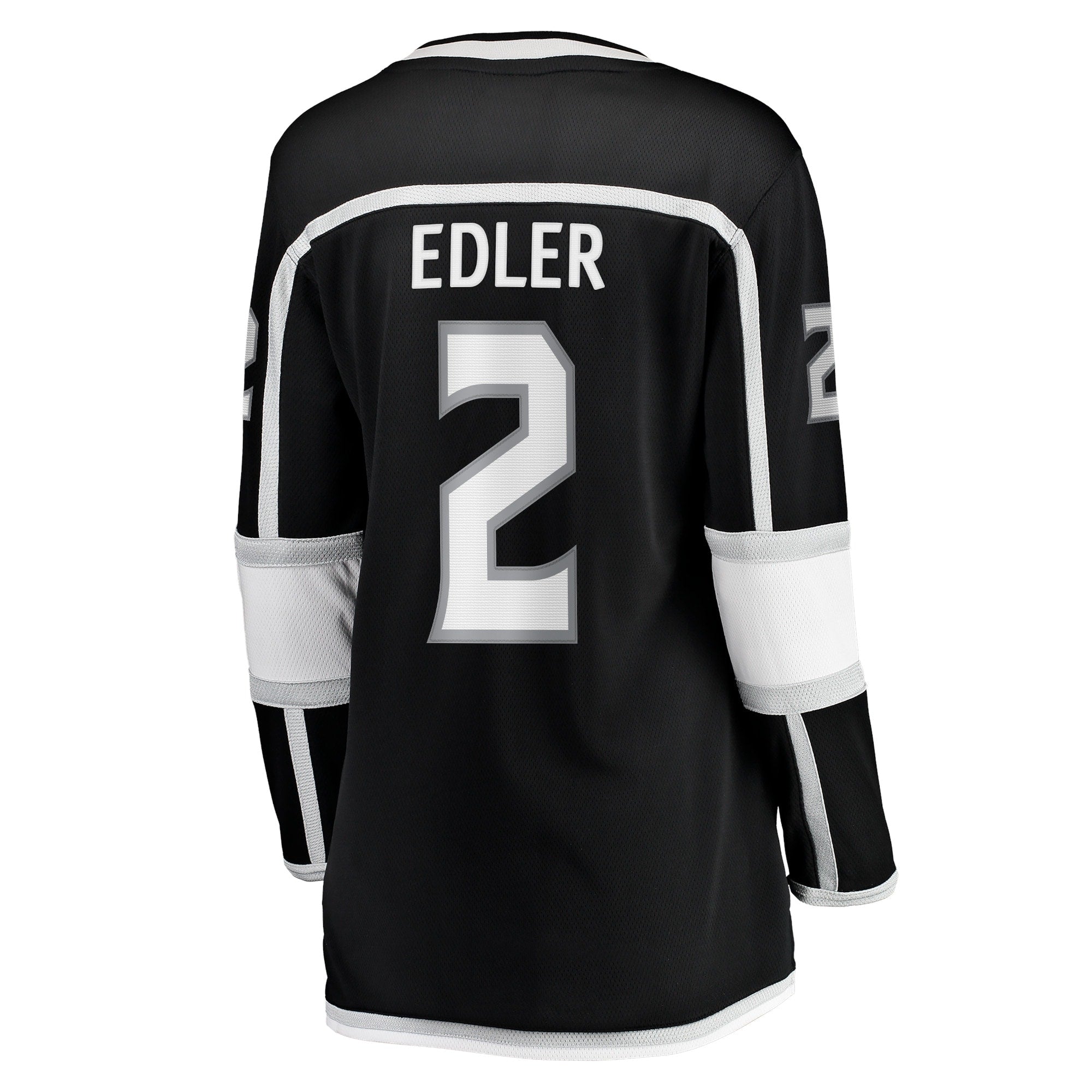 Women's Fanatics Branded Alexander Edler Black Los Angeles Kings Home Breakaway Player Jersey