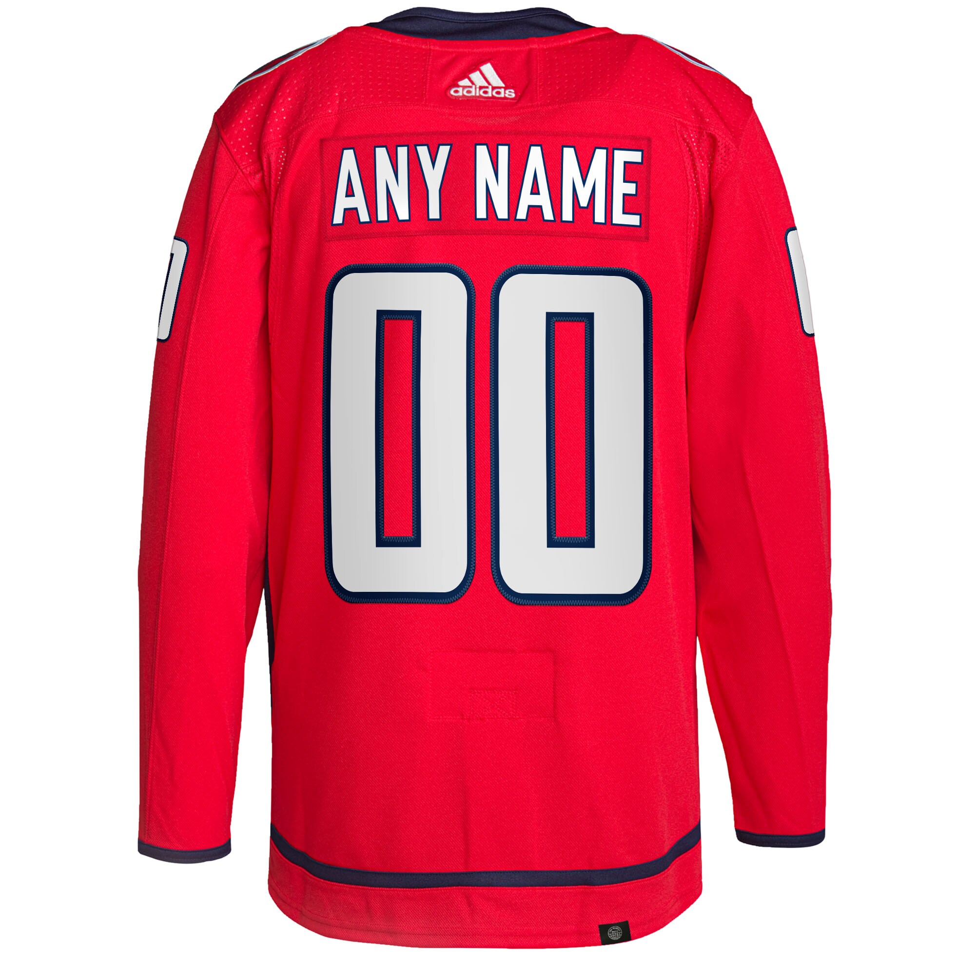 Washington Capitals adidas Home Primegreen Authentic Pro Custom Jersey - Red