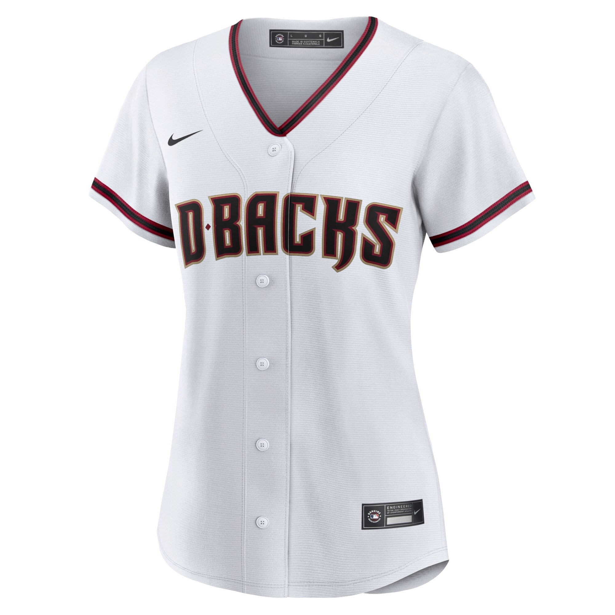 Women's Nike White Arizona Diamondbacks Home Blank Replica Jersey