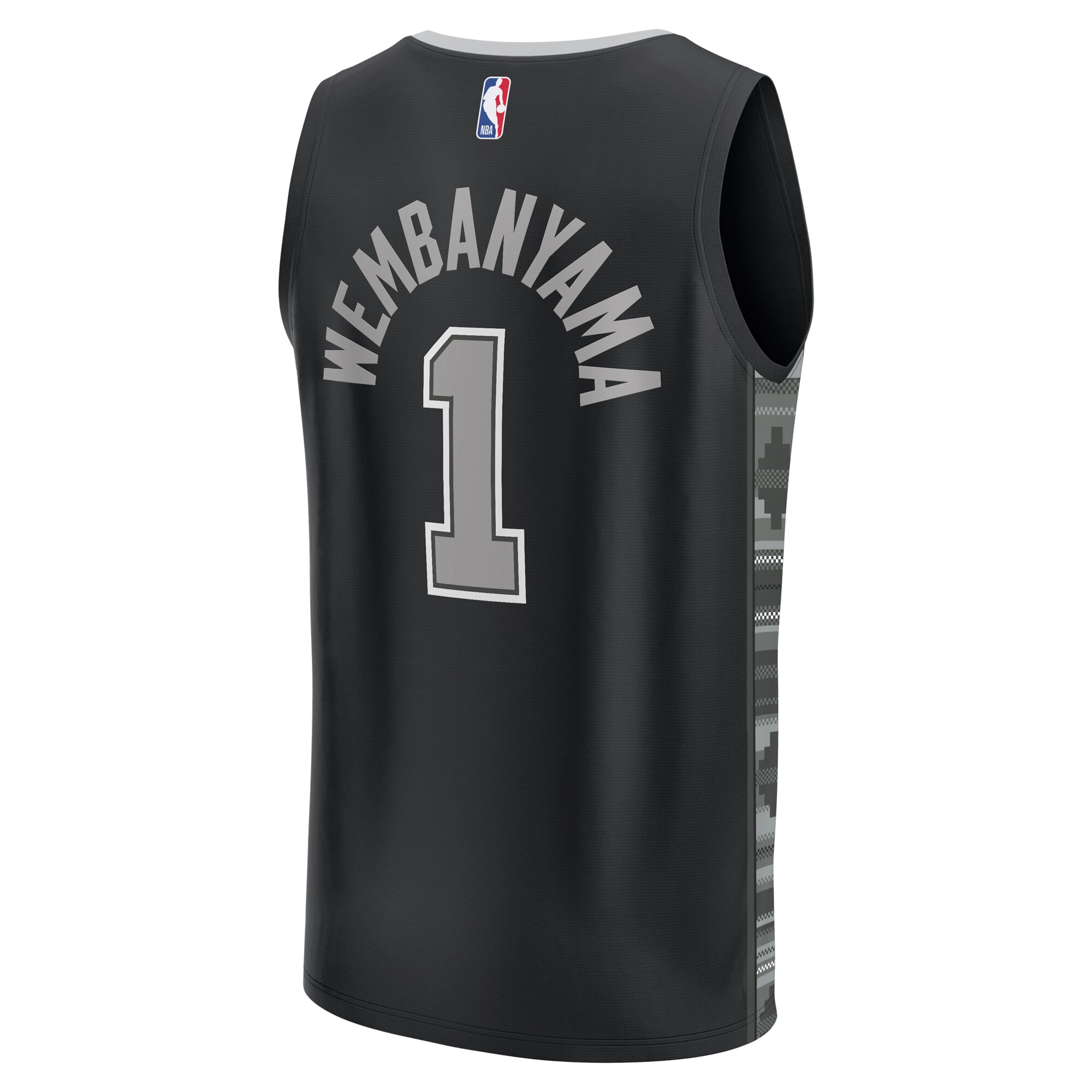 Victor Wembanyama San Antonio Spurs Fanatics Branded Youth Fast Break Player Jersey - Statement Edition - Black