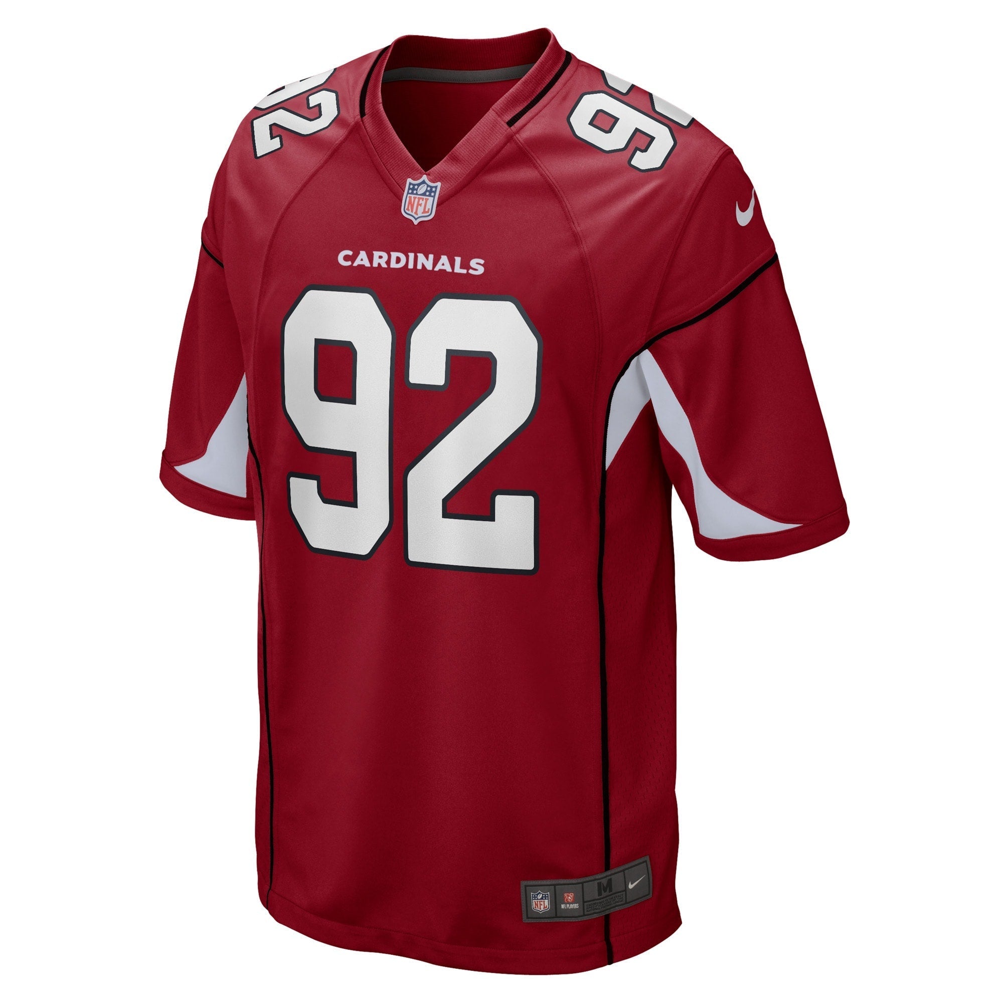 Men's Nike Antwaun Woods Cardinal Arizona Cardinals Game Player Jersey
