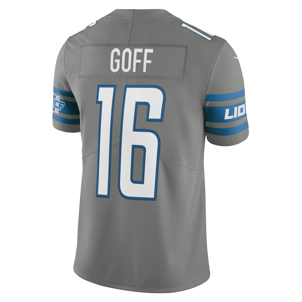 Men's Detroit Lions Jared Goff Vapor Jersey - Steel