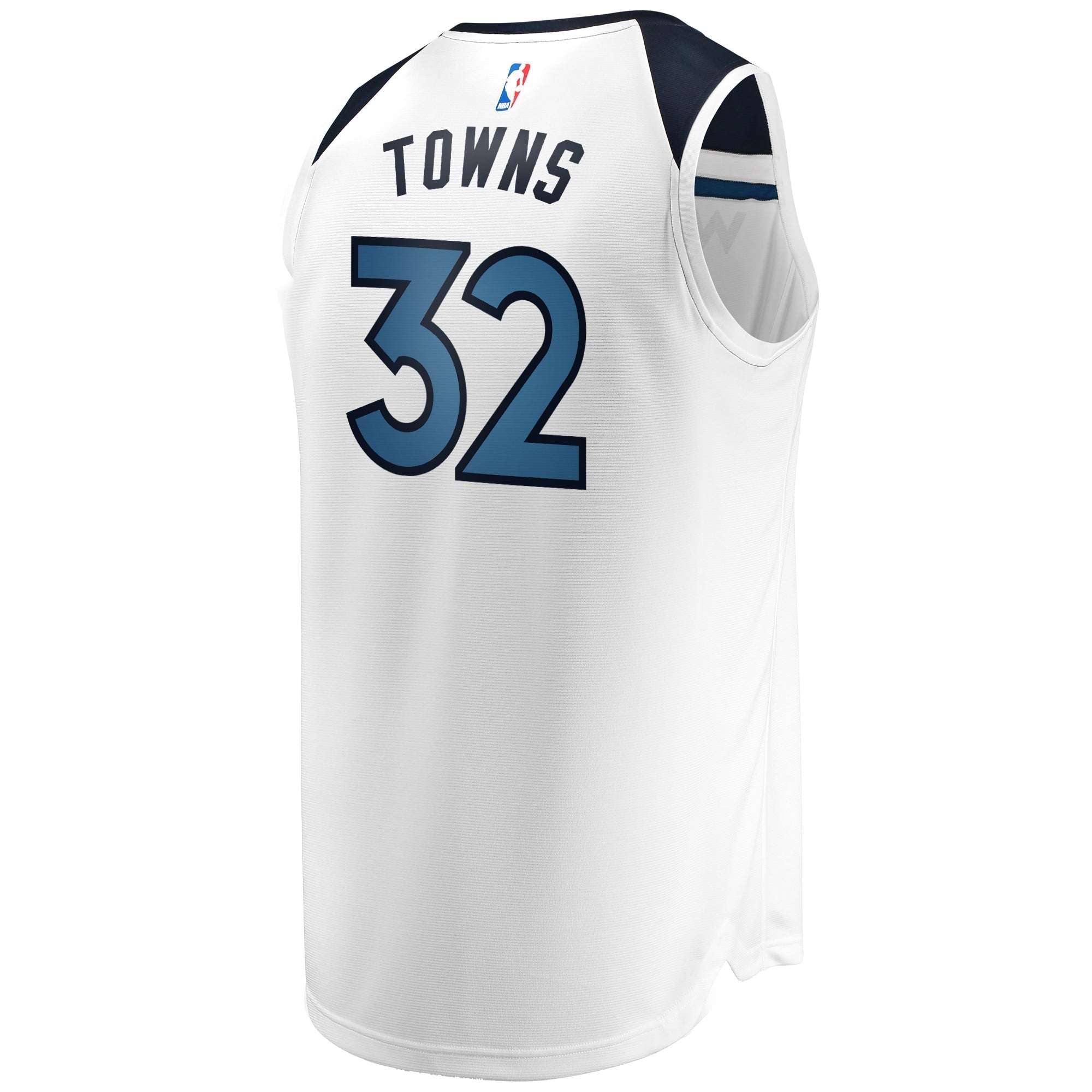 Men's Fanatics Branded Karl-Anthony Towns White Minnesota Timberwolves Fast Break Replica Jersey - Association Edition