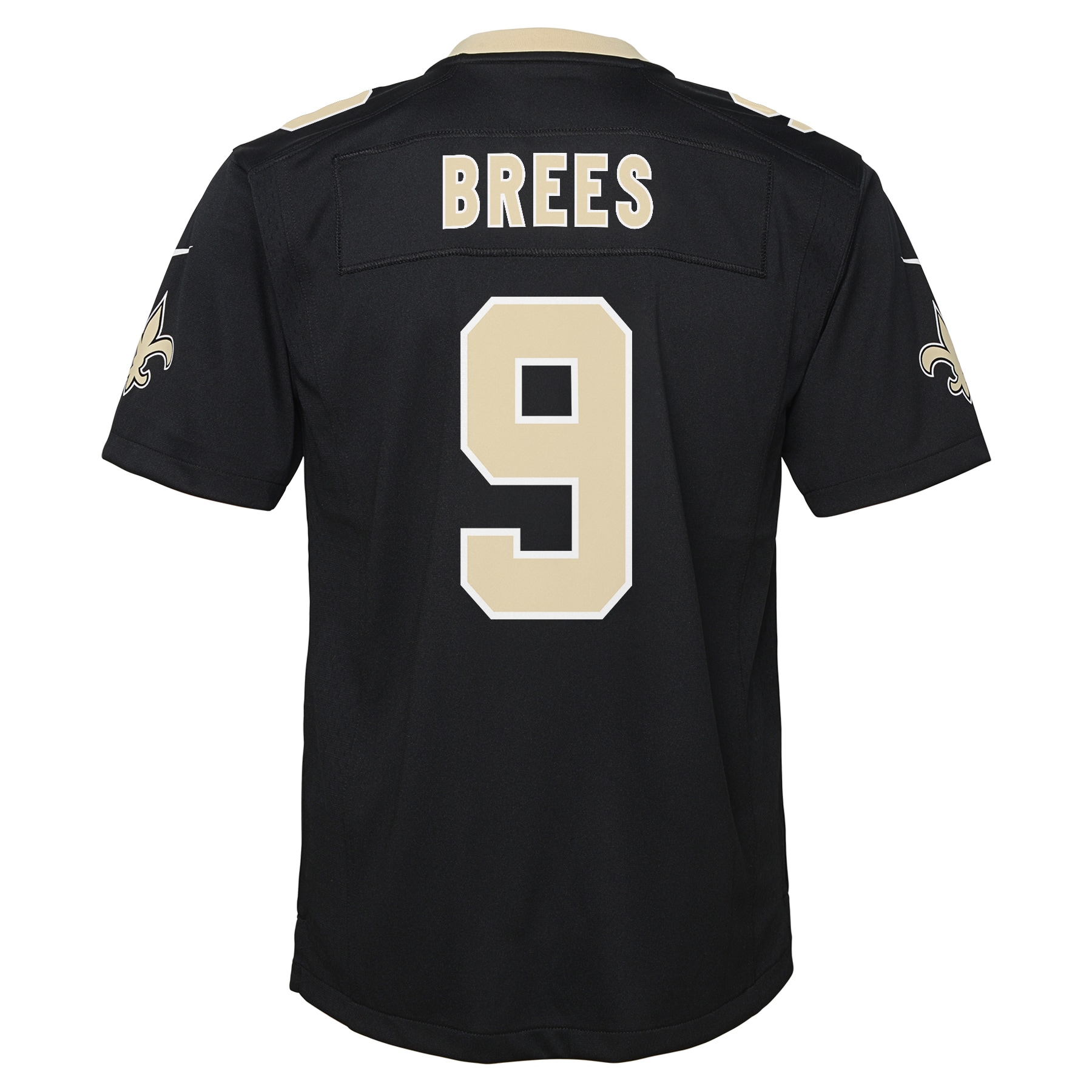 Drew Brees New Orleans Saints Nike Youth Team Color Game Jersey - Black