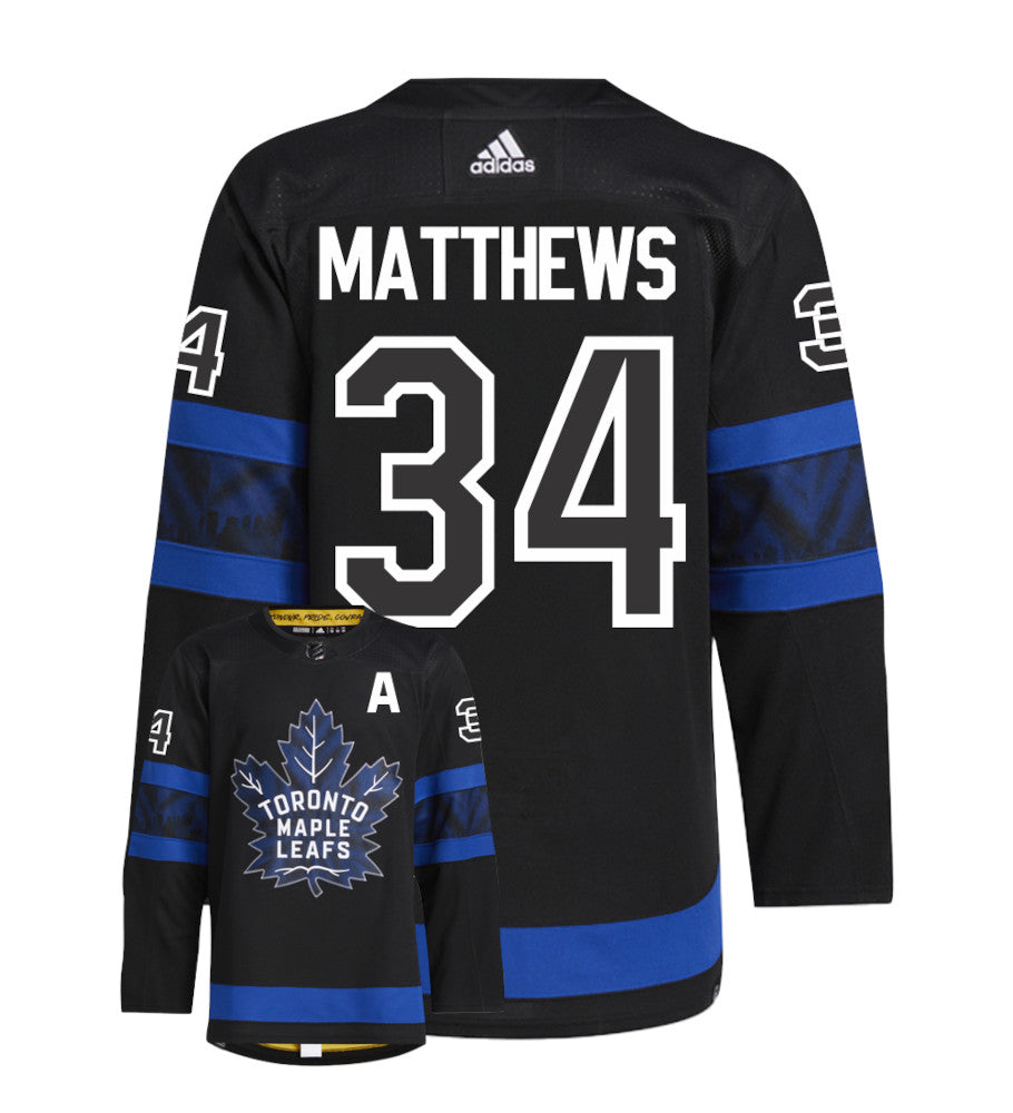 Auston Matthews Toronto Maple Leafs Adidas Primegreen Authentic NHL Hockey Jersey