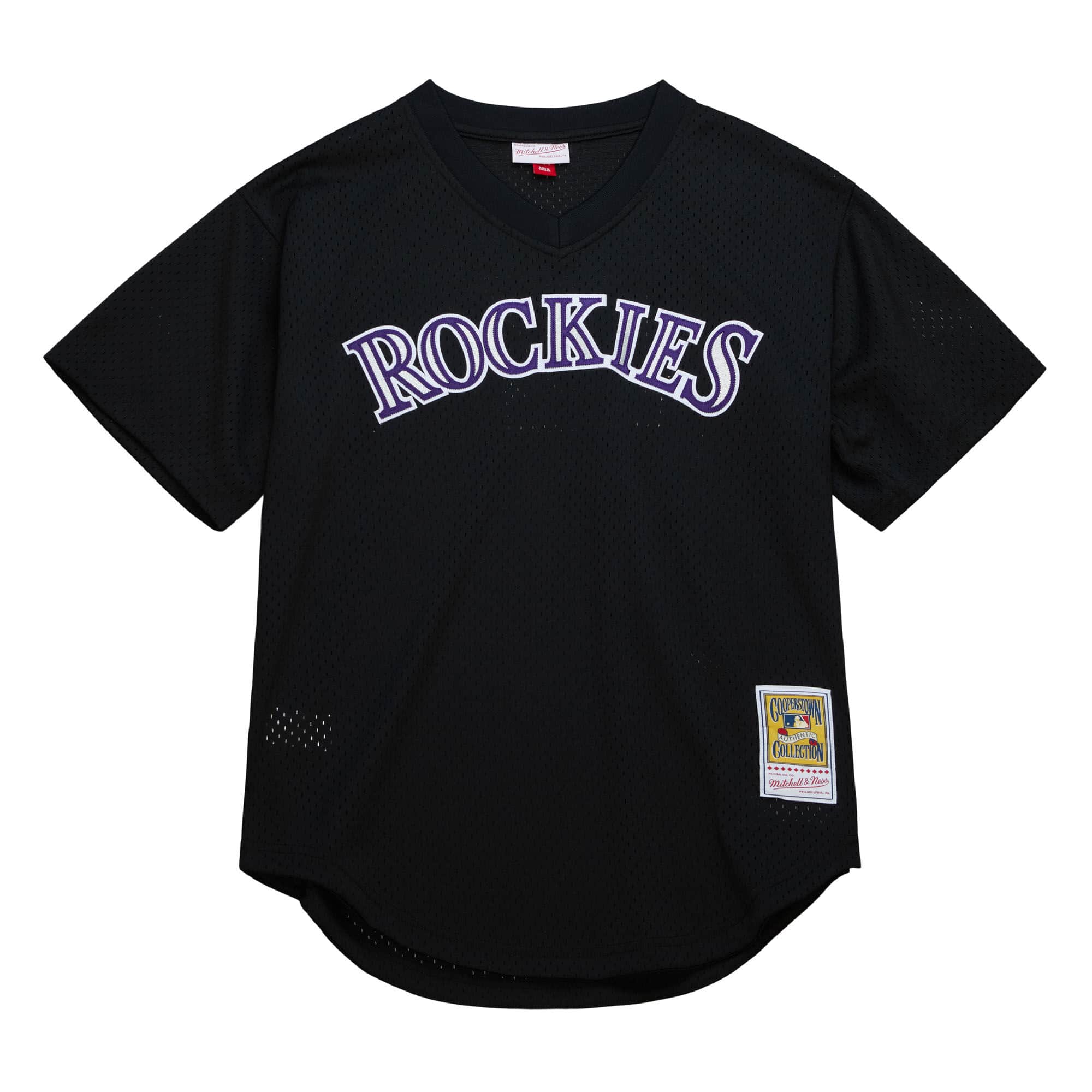 Authentic Todd Helton Colorado Rockies 1998 Pullover Jersey