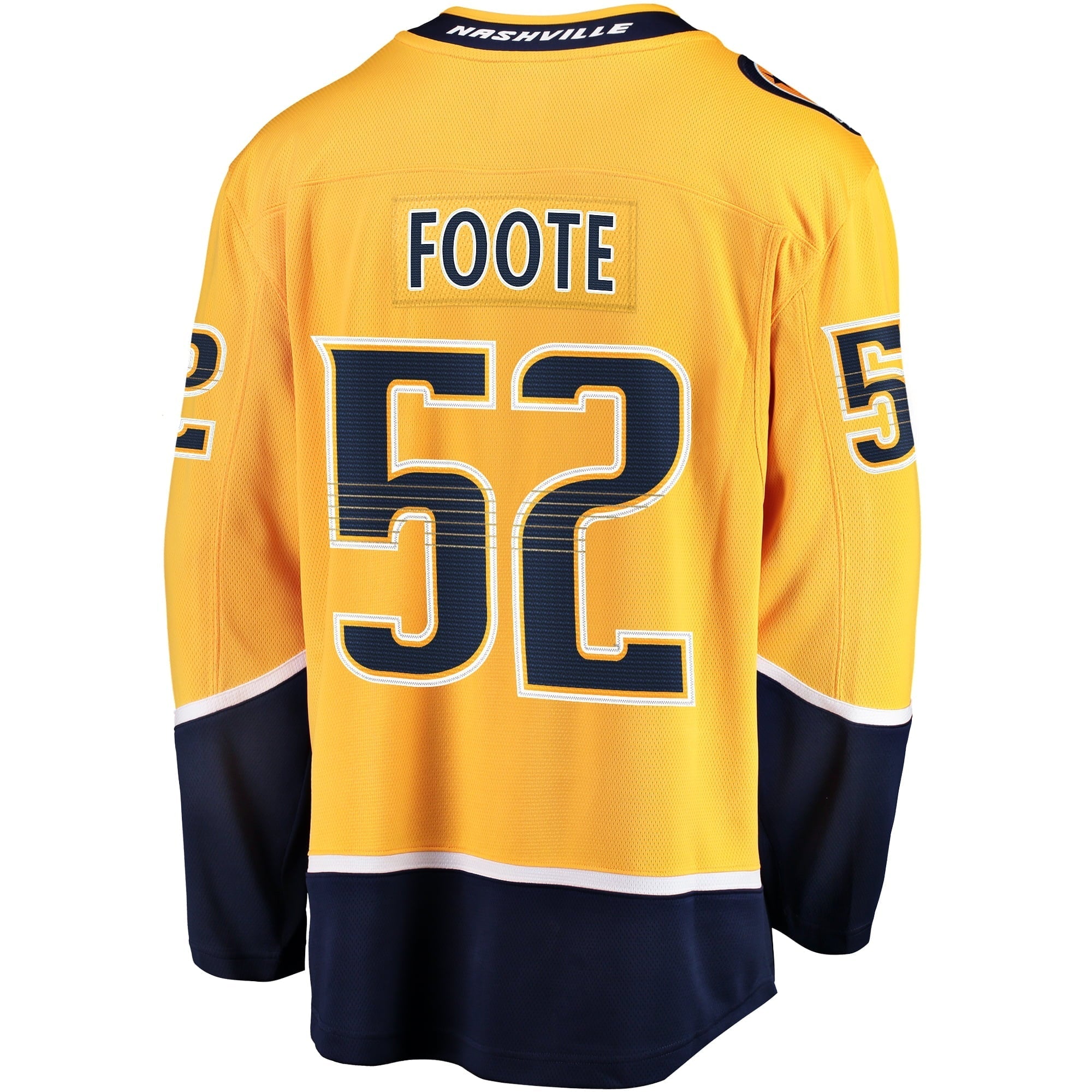 Men's Fanatics Branded Cal Foote Gold Nashville Predators Home Breakaway Jersey