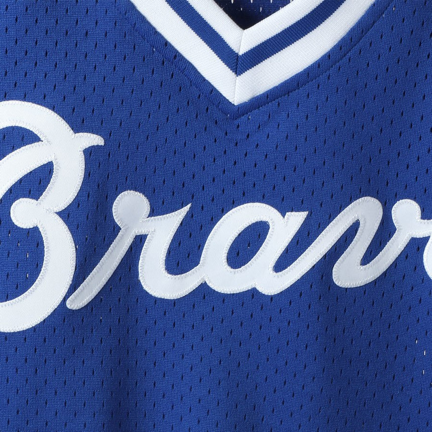 Men's Atlanta Braves Dale Murphy 1981 Mitchell & Ness Royal Cooperstown Mesh Batting Practice Jersey