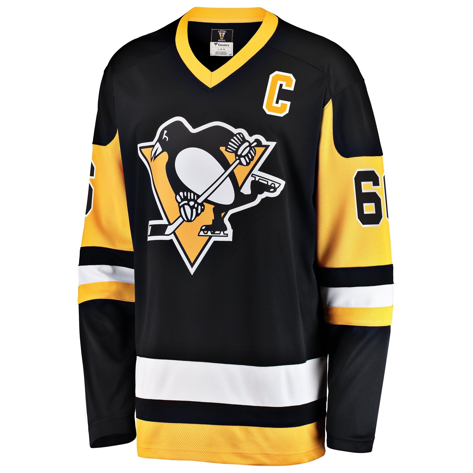 Men's Fanatics Branded Mario Lemieux Black Pittsburgh Penguins Premier Breakaway Retired Player Jersey