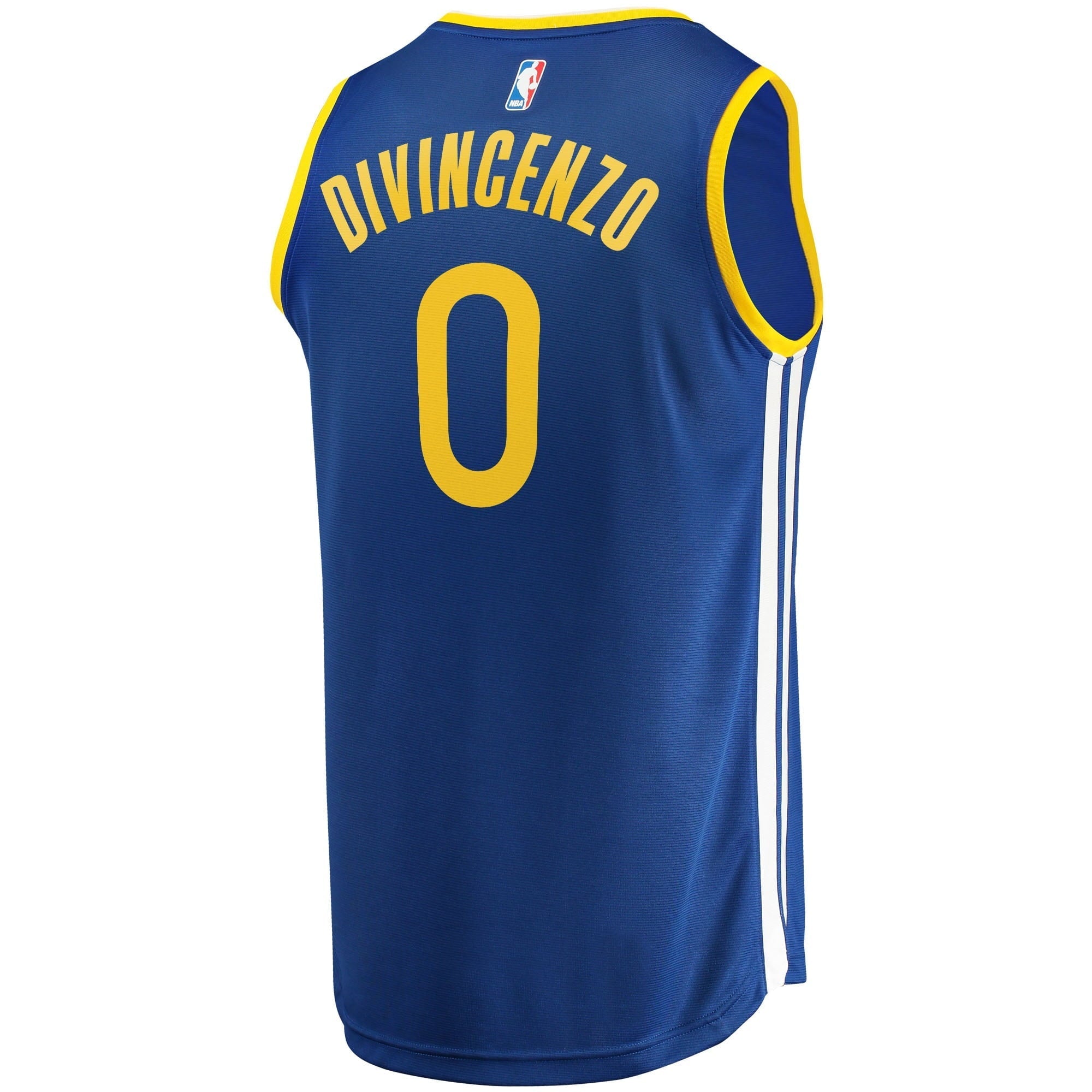 Men's Fanatics Branded Donte DiVincenzo Blue Golden State Warriors 2022/23 Fast Break Replica Player Jersey - Icon