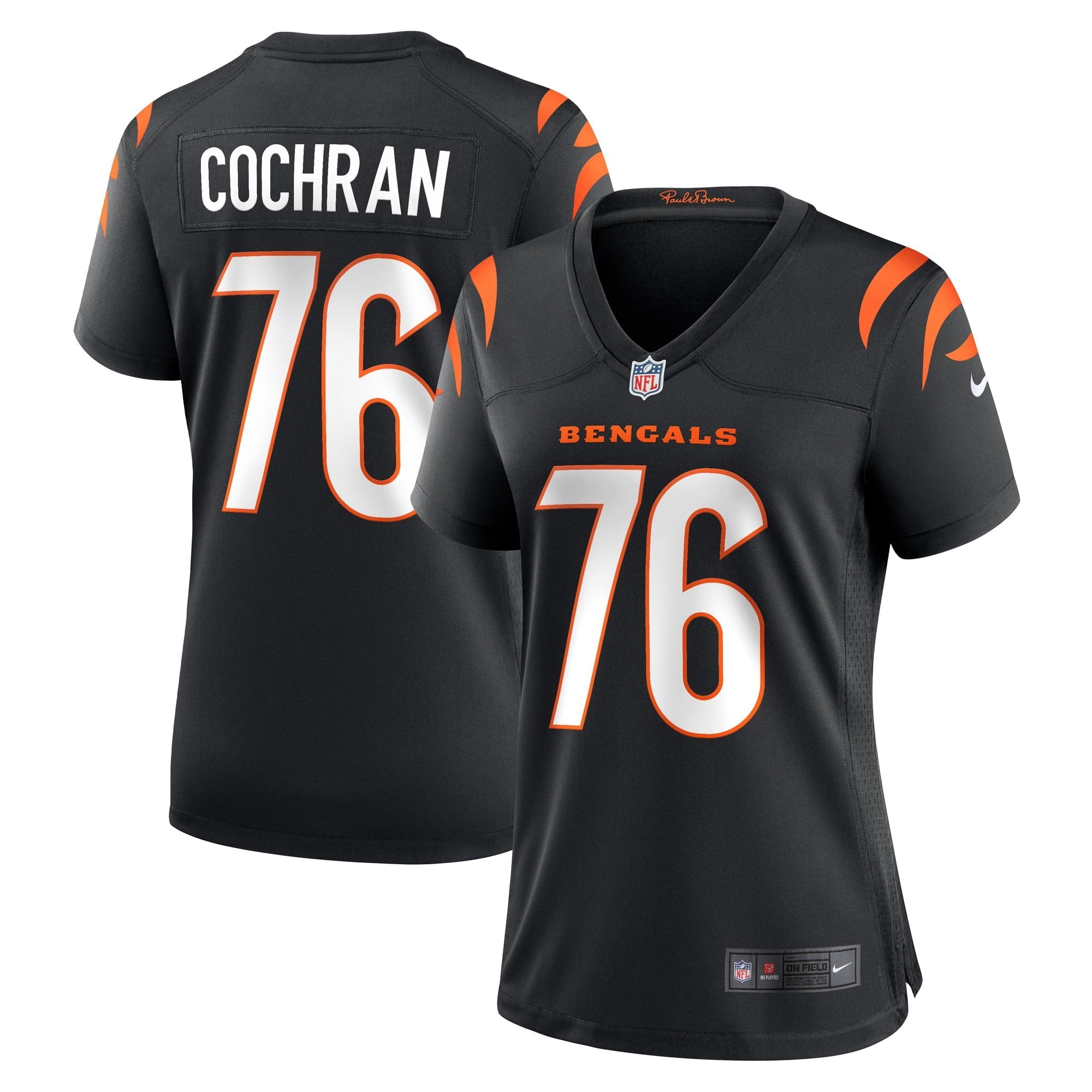 Women's Nike Devin Cochran Black Cincinnati Bengals Game Player Jersey