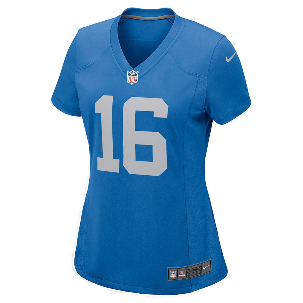 Women's Detroit Lions Jared Goff Game Jersey - Blue