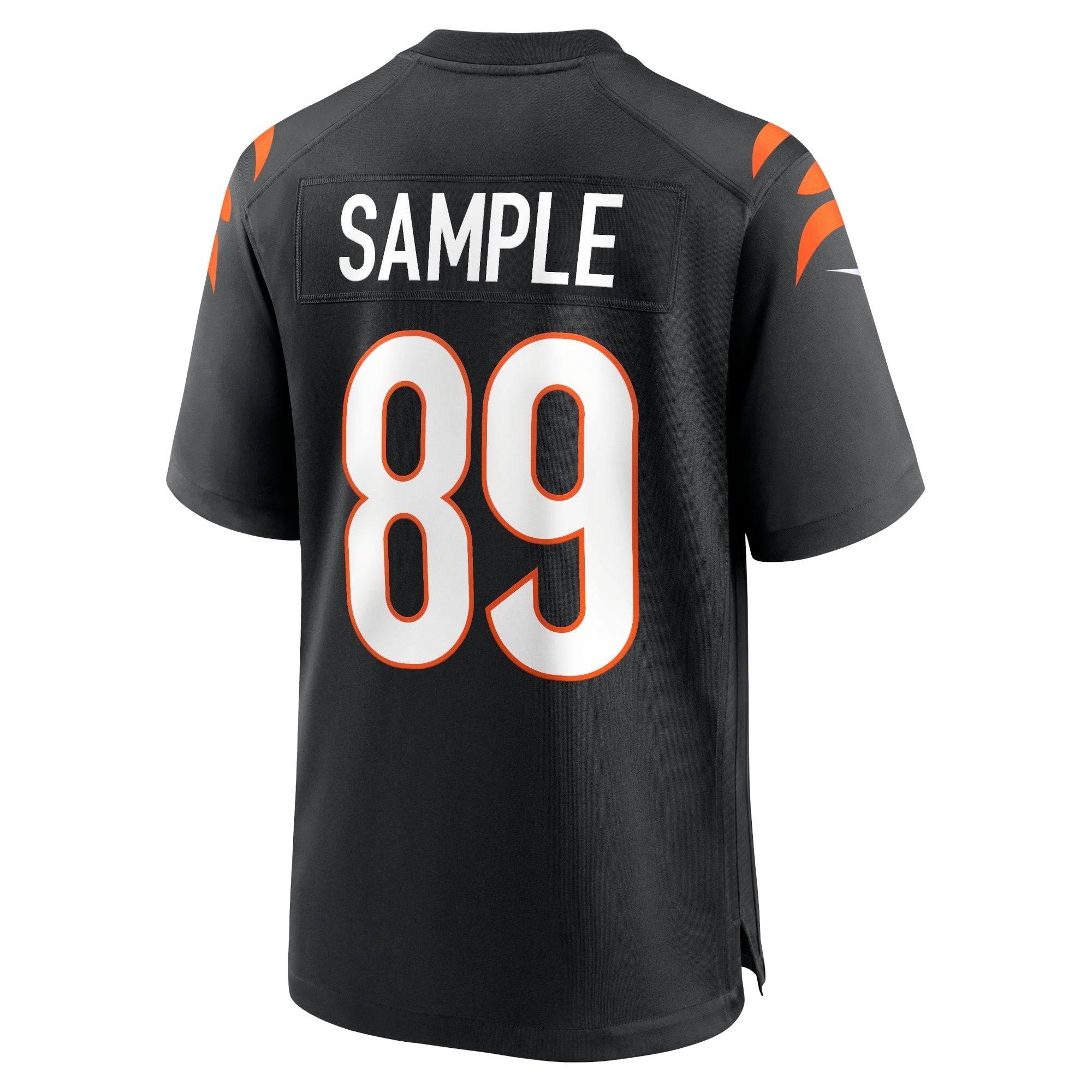 Men's Nike Drew Sample Black Cincinnati Bengals Game Jersey