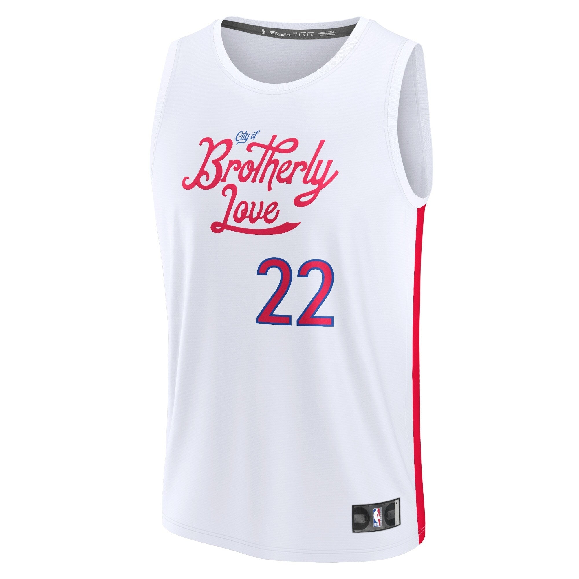 Men's Fanatics Branded Matisse Thybulle White Philadelphia 76ers 2022/23 Fastbreak Jersey - City Edition