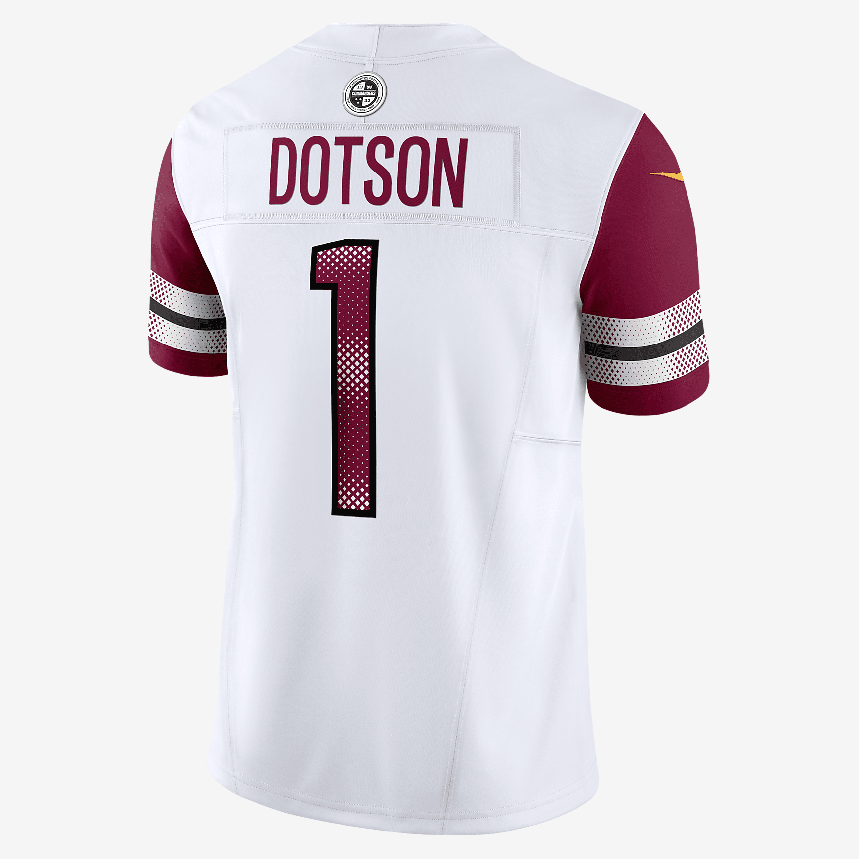 Jahan Dotson Washington Commanders Men's Nike Dri-FIT NFL Limited Football Jersey - White