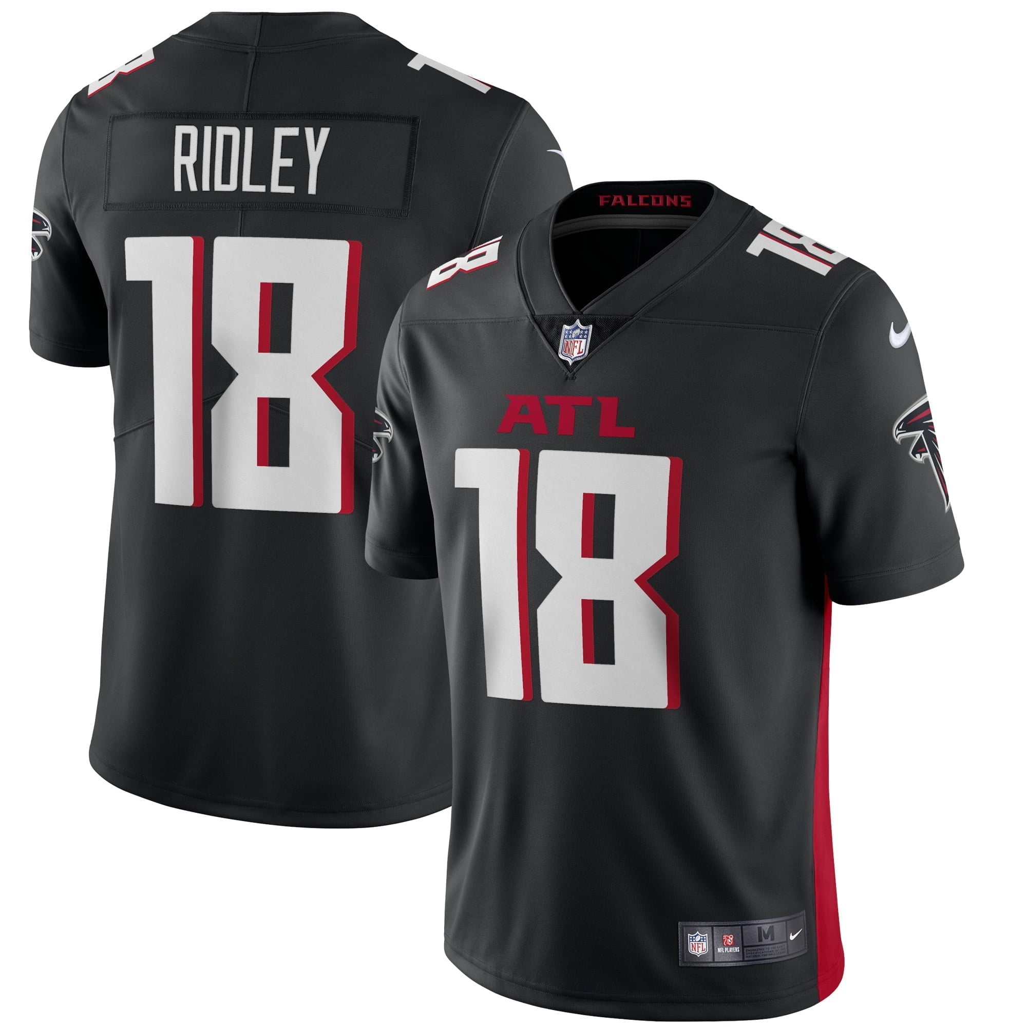 Men's Nike Calvin Ridley Black Atlanta Falcons Vapor Limited Jersey