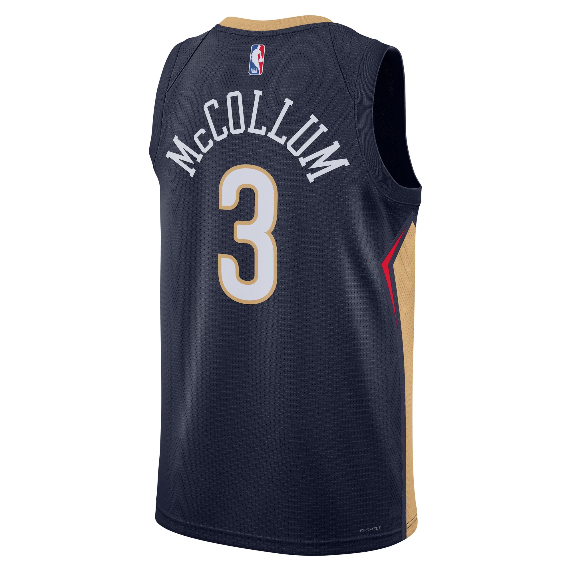 C.J. McCollum New Orleans Pelicans Nike Unisex Swingman Jersey - Association Edition - Navy