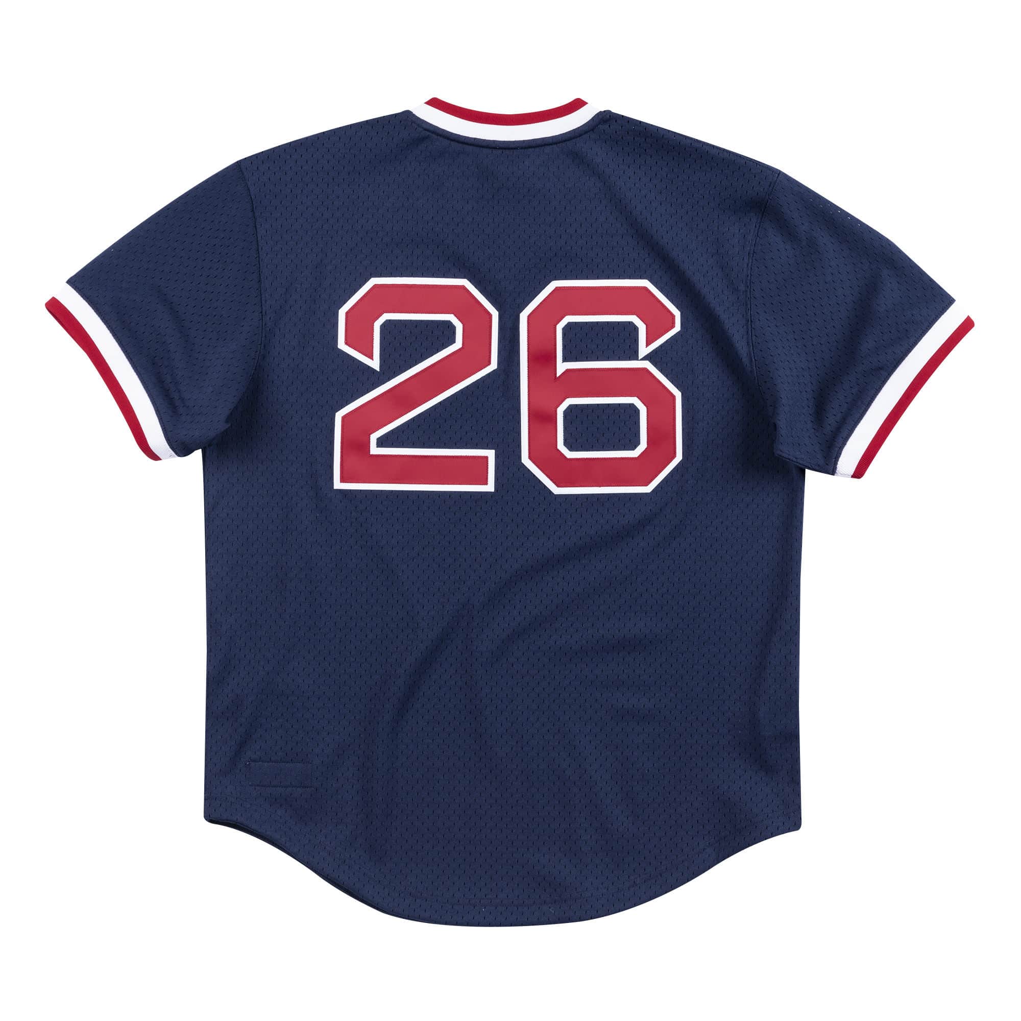 Authentic Mesh BP Jersey Boston Red Sox 1992 Wade Boggs