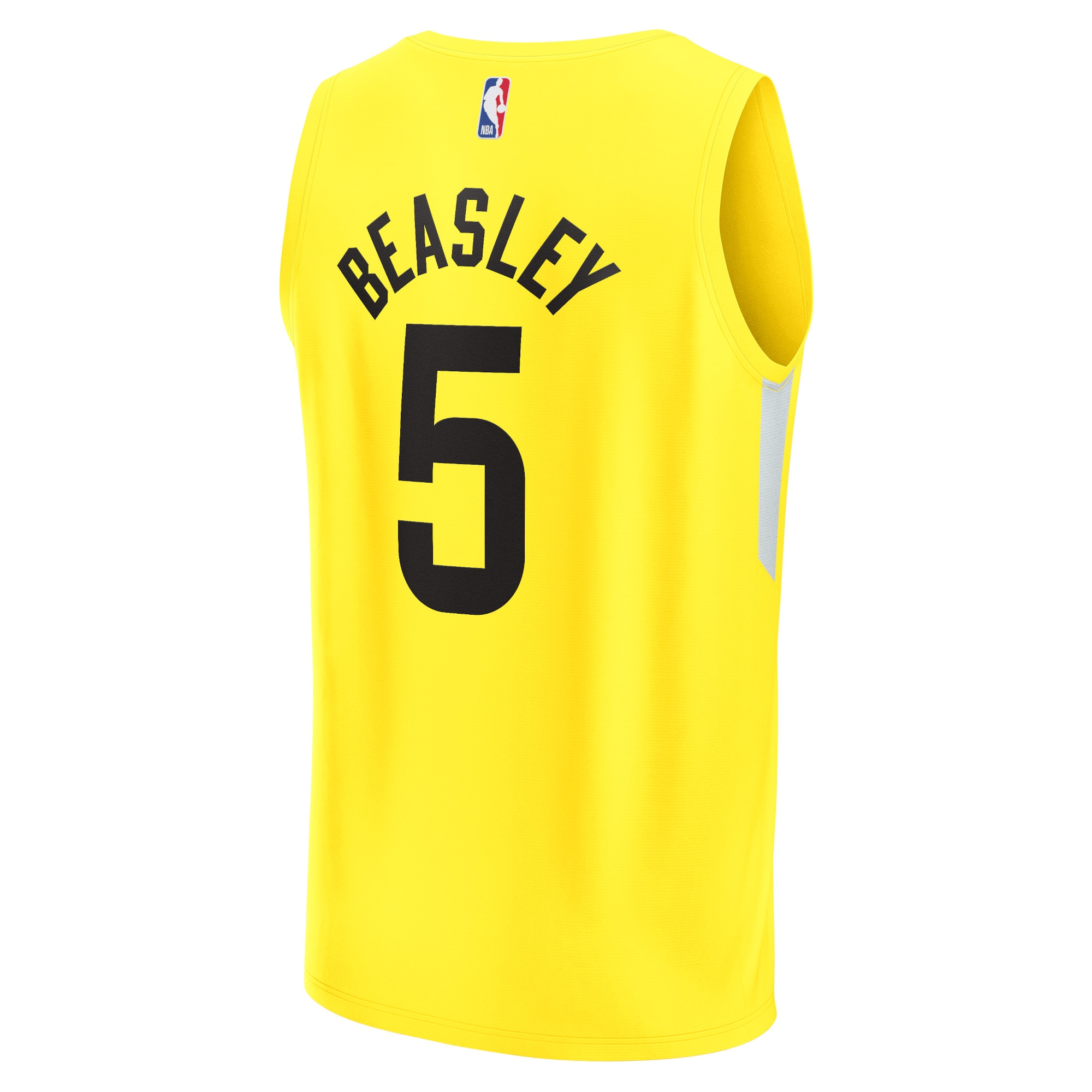 Malik Beasley Utah Jazz Fanatics Branded Fast Break Replica Jersey - Icon Edition - Yellow