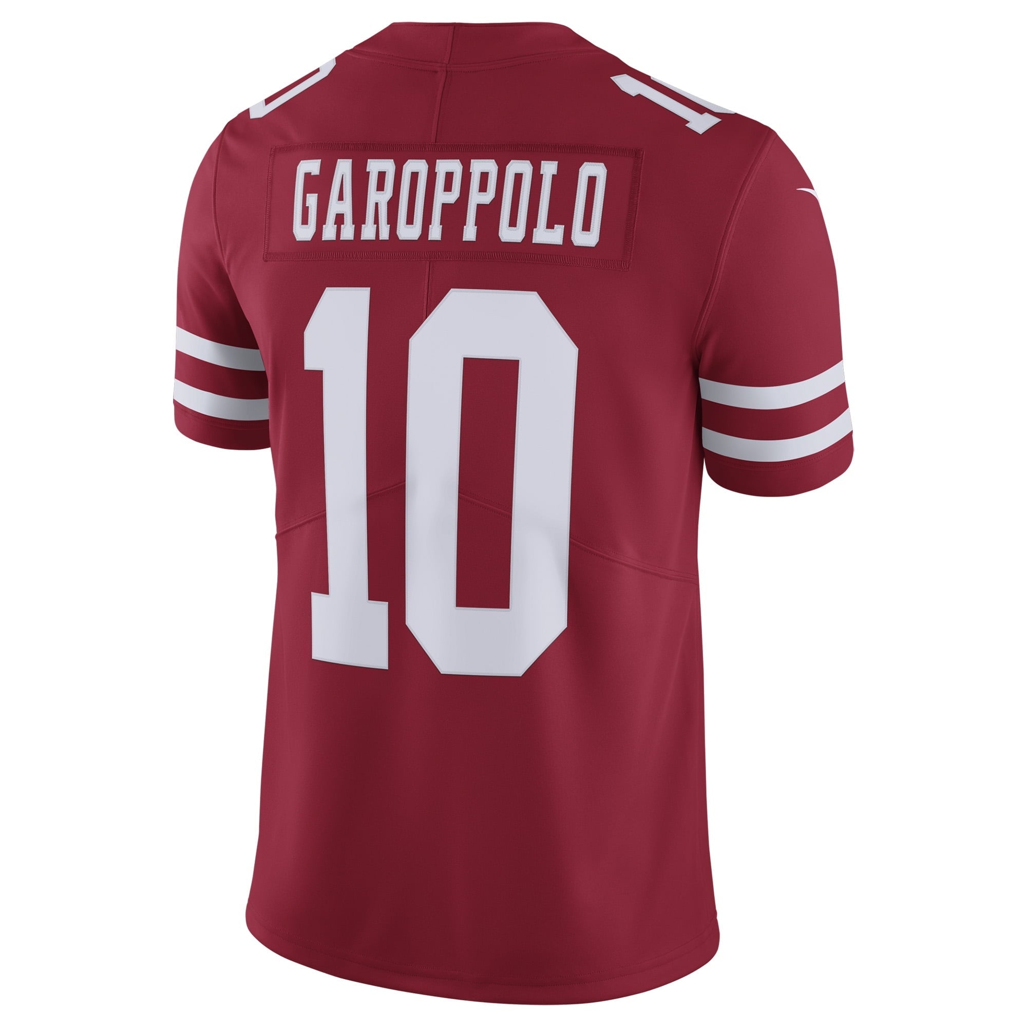 Men's Nike Jimmy Garoppolo Scarlet San Francisco 49ers Vapor Untouchable Limited Jersey