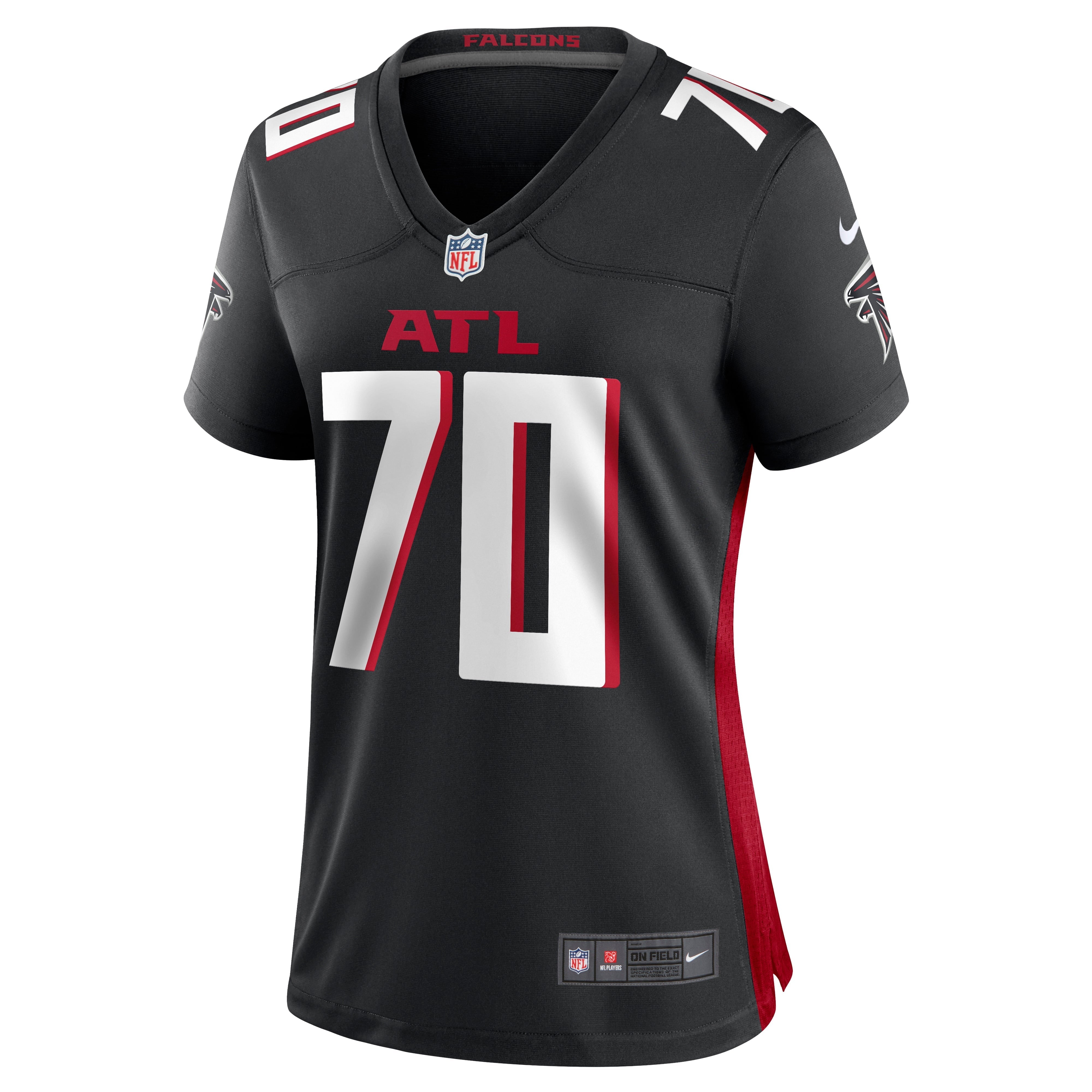 Women's Nike Jake Matthews Black Atlanta Falcons Game Jersey