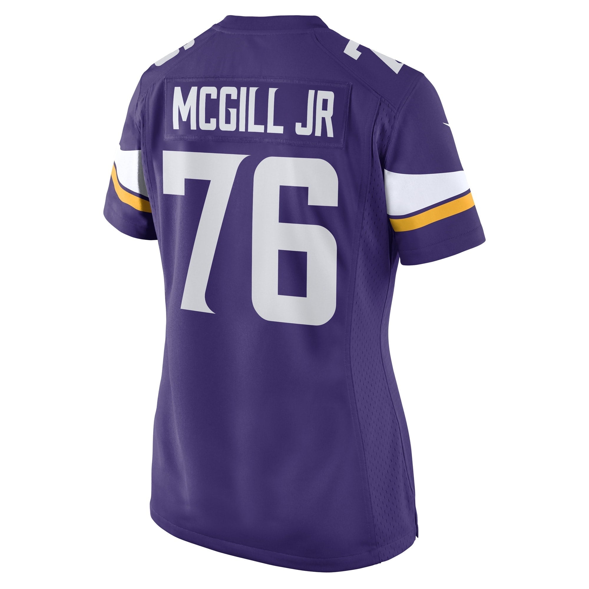 Women's Nike T.Y. McGill Jr. Purple Minnesota Vikings Game Player Jersey