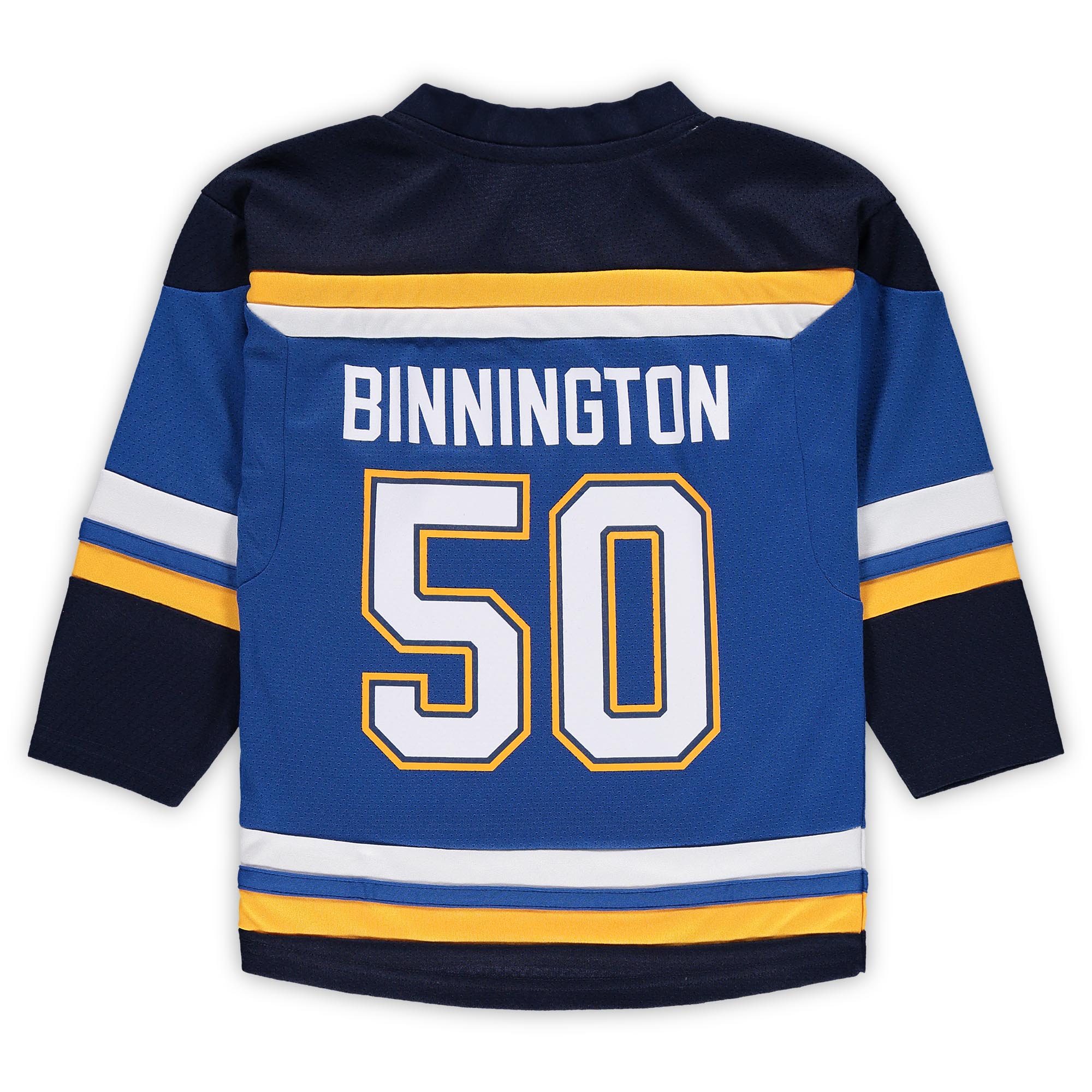 Jordans Binnington St. Louis Blues Preschool Home Replica Player Jersey - Blue