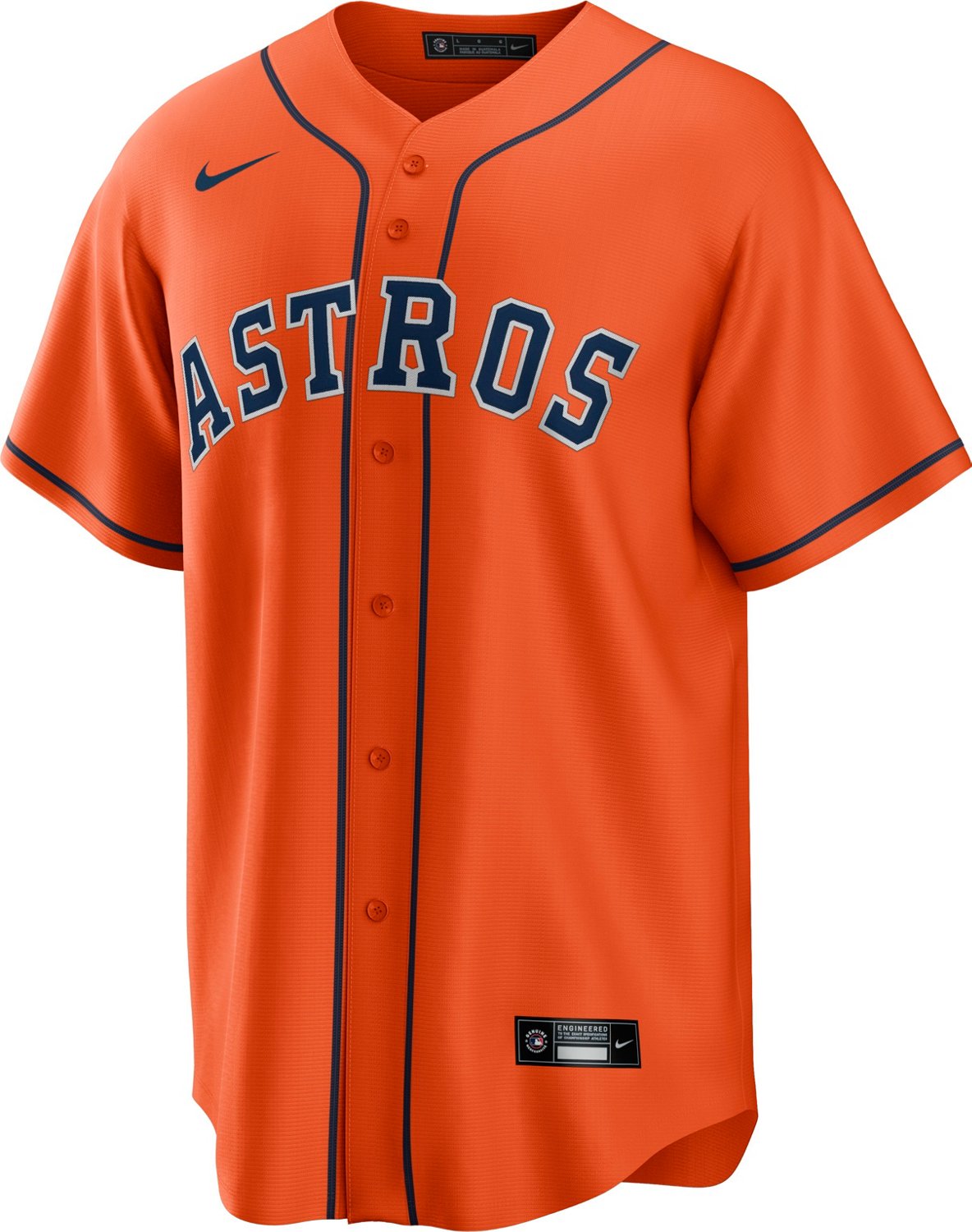Nike Men's Houston Astros Jeremy Peña #3 Official Alt Replica Jersey