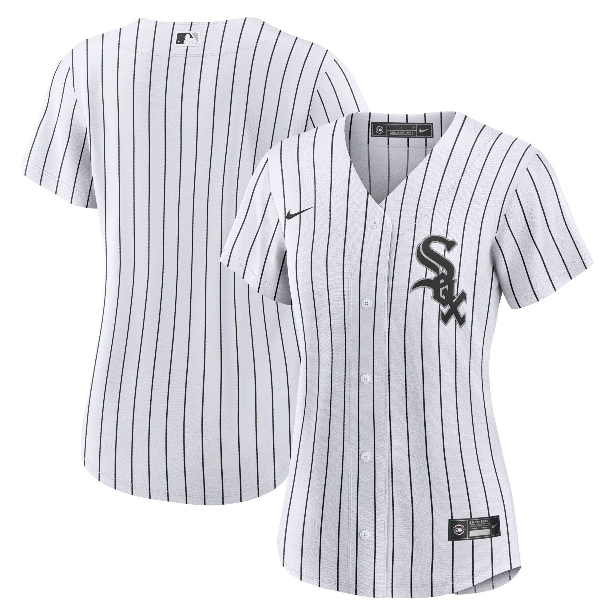 Women's Nike White Chicago White Sox Home Blank Replica Jersey