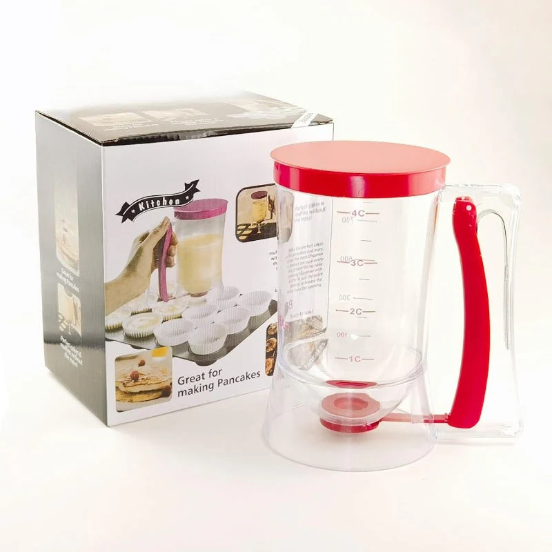 One-Touch No-Drip Batter Dispenser