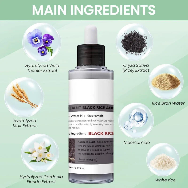 Exfoliant Black Rice Ampoule